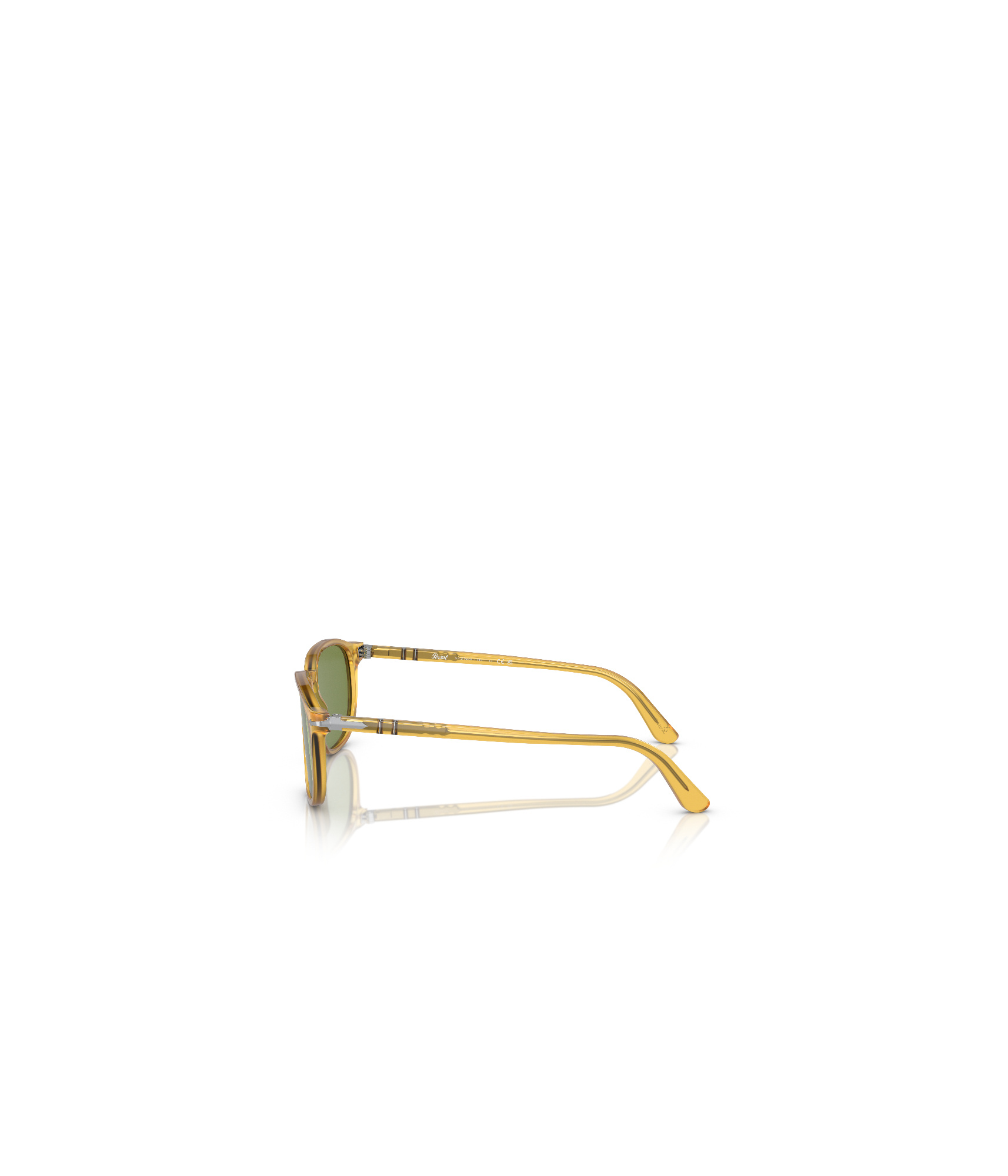 Persol Rectangular Sunglasses In Green