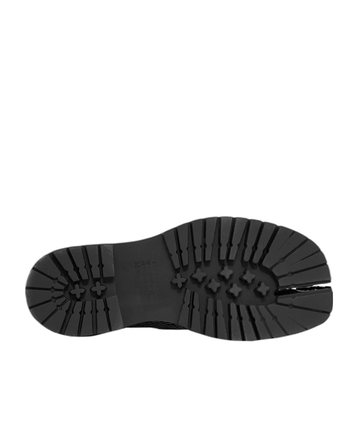 Maison Margiela Taby County Crackled Loafers In Multi
