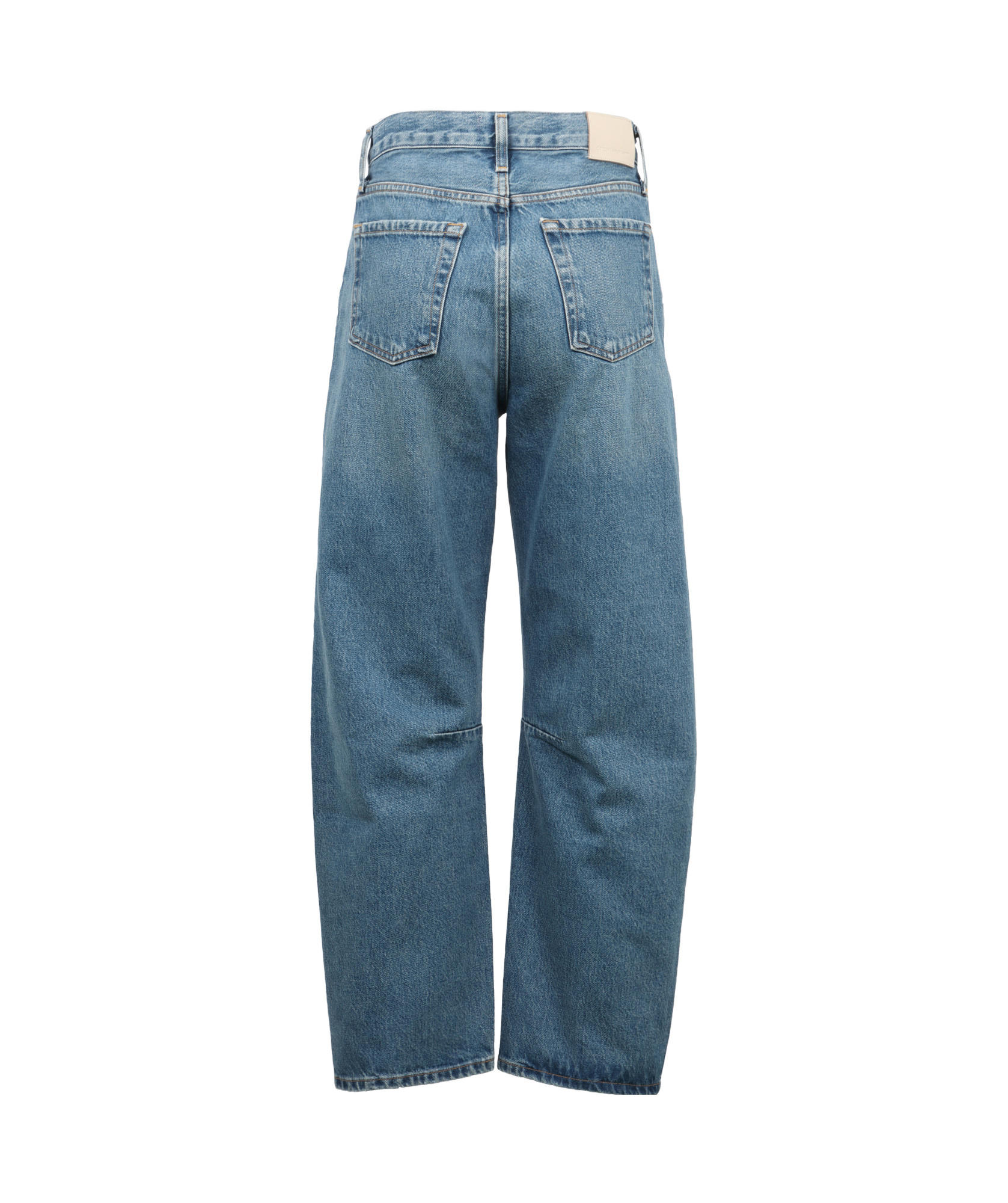 Citizen Of Humanity Blue Washed Jeans In Regenerated Denim