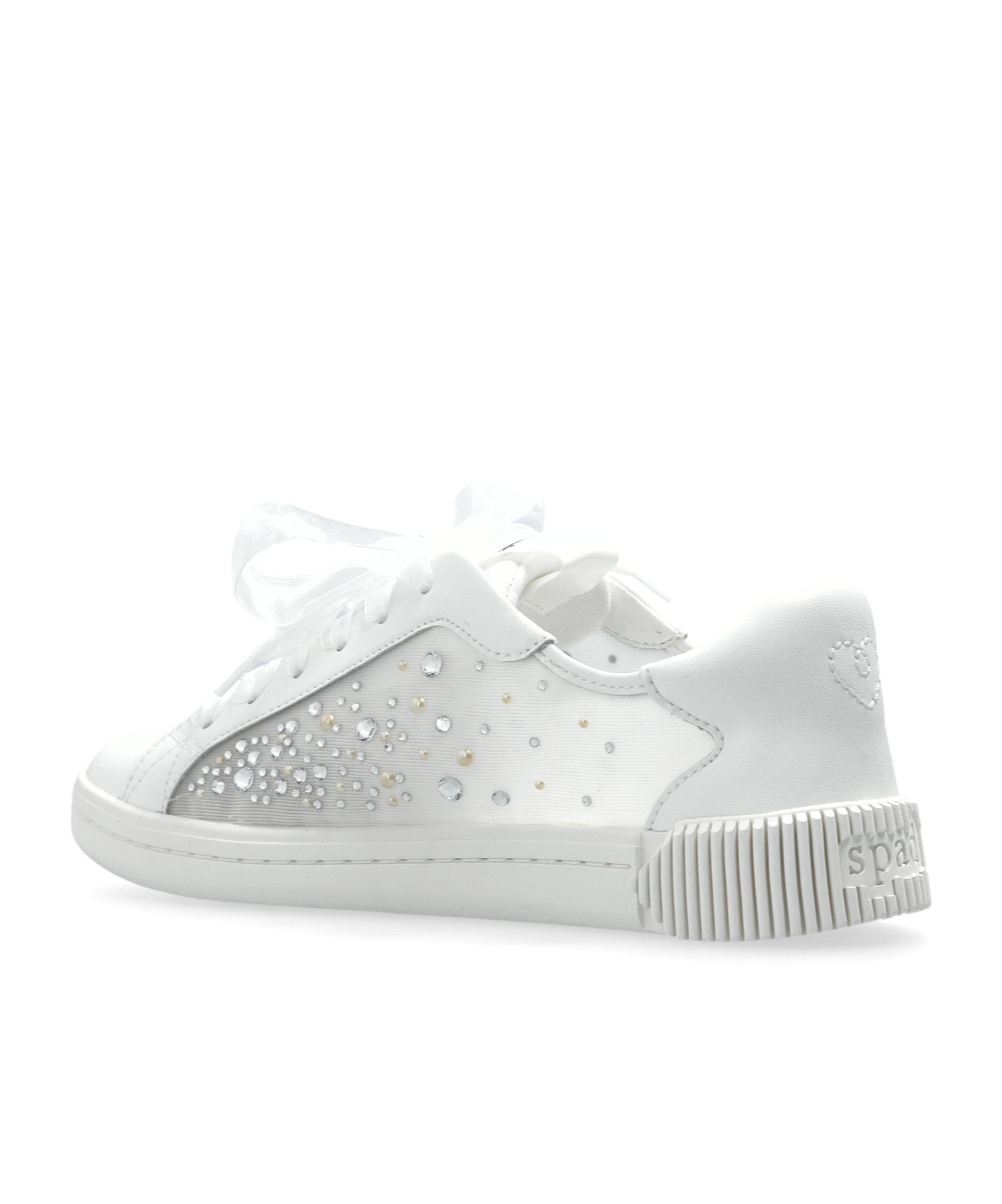 Kate Spade Round-head Casual Shoes In White