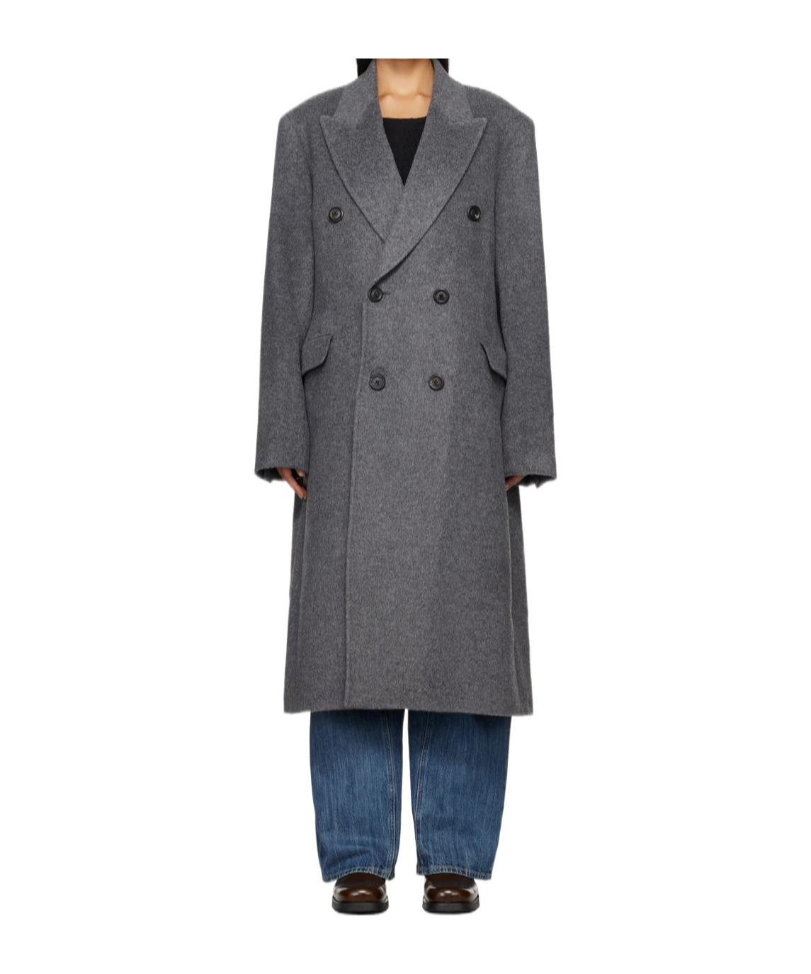Shop Our Legacy Whale Coat In Black