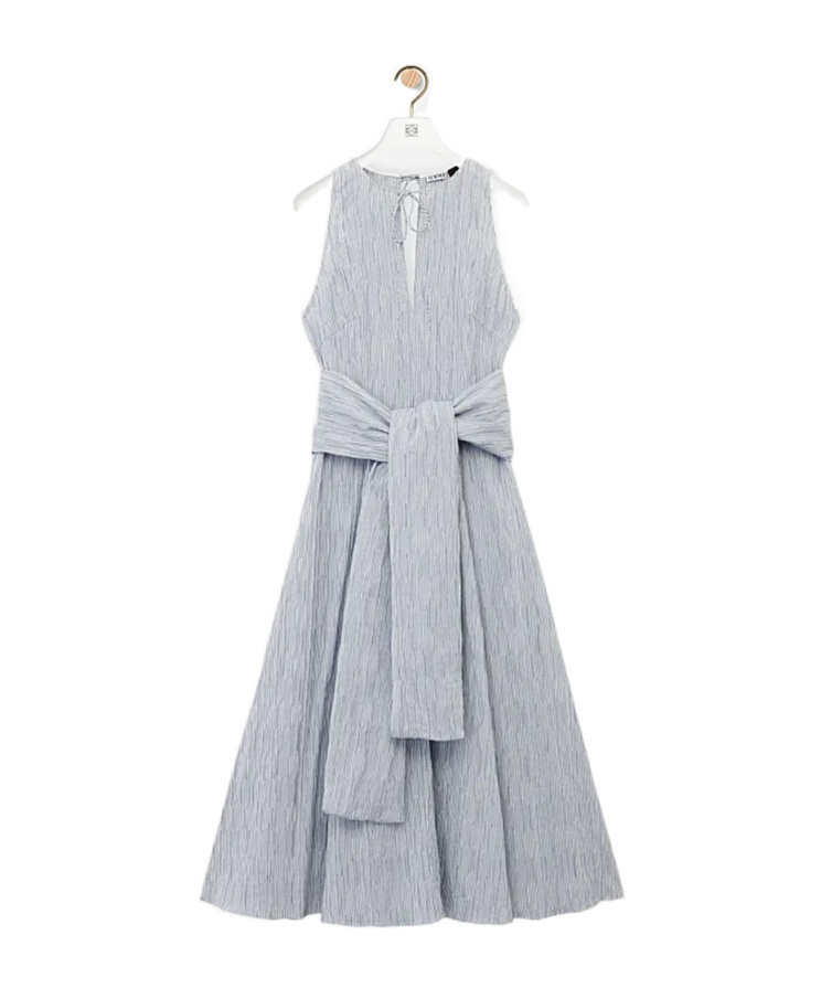 Loewe Round Neck Sleeveless Dress
