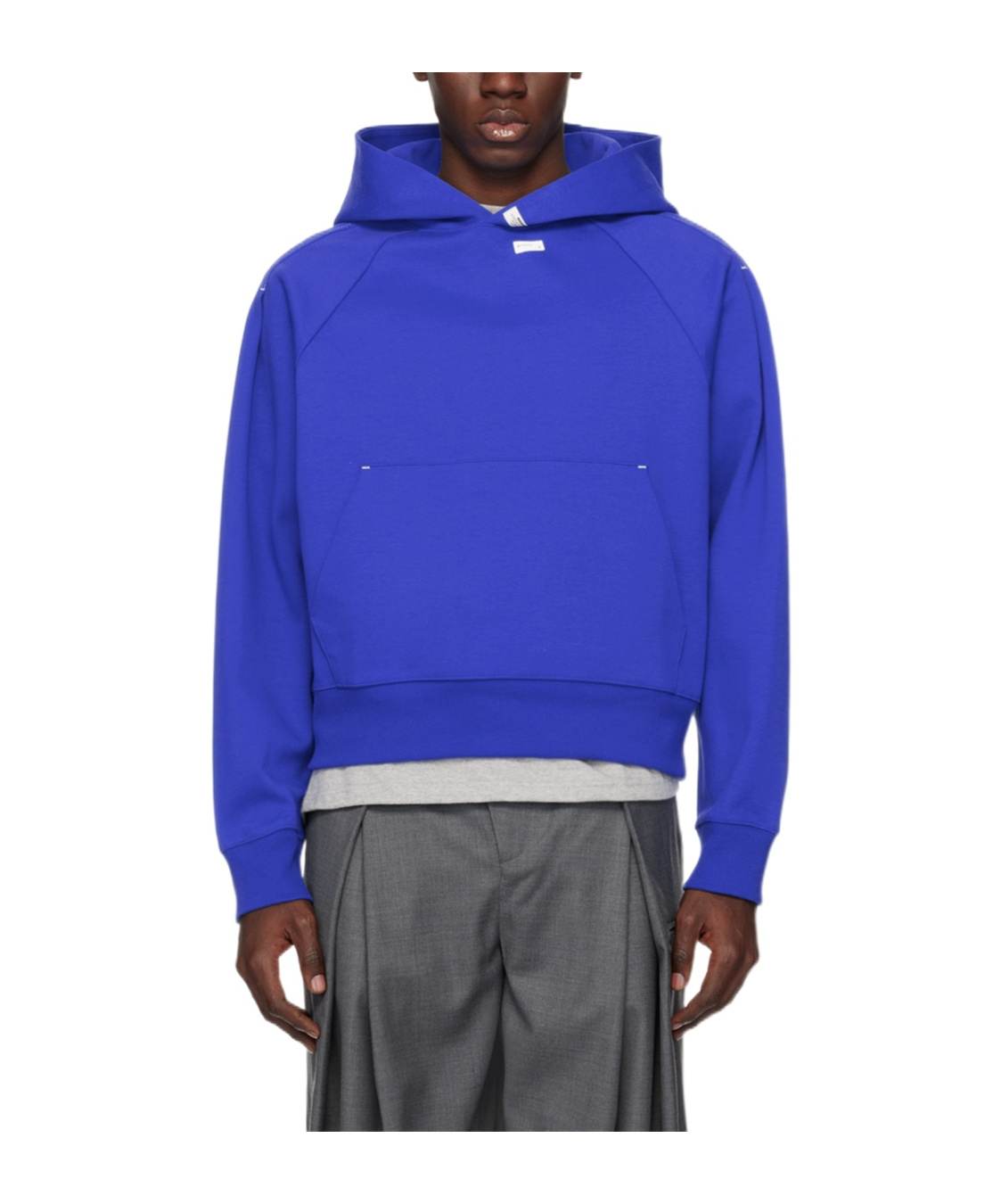 Ader Error Hoodie In Blue