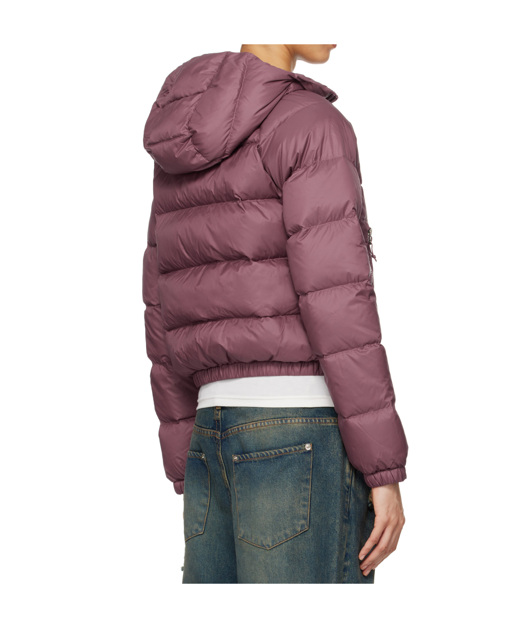 The North Face Hooded Down Jacket In Multicolor