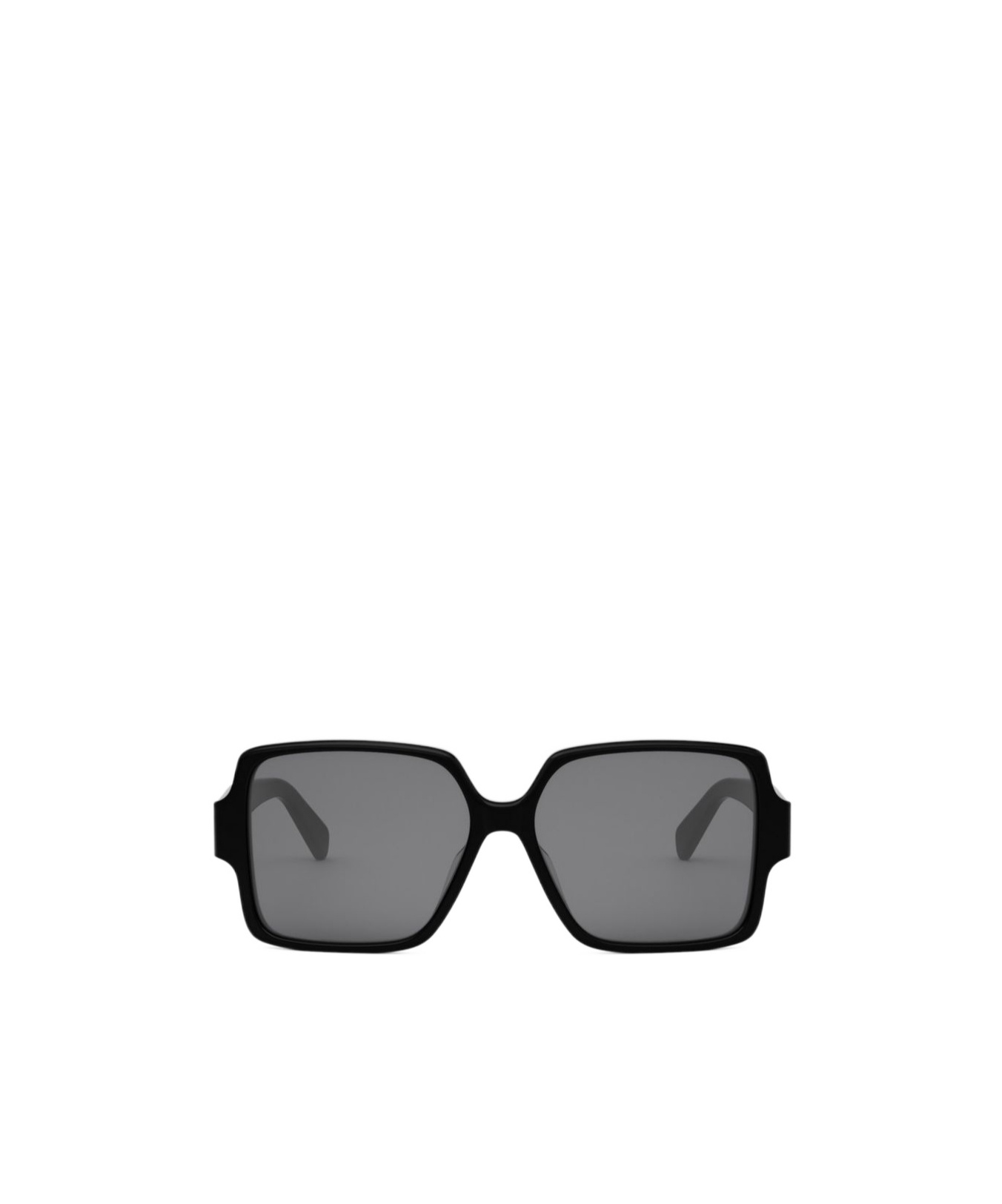 Celine Triomphe Square Acetate Sunglasses In Gray