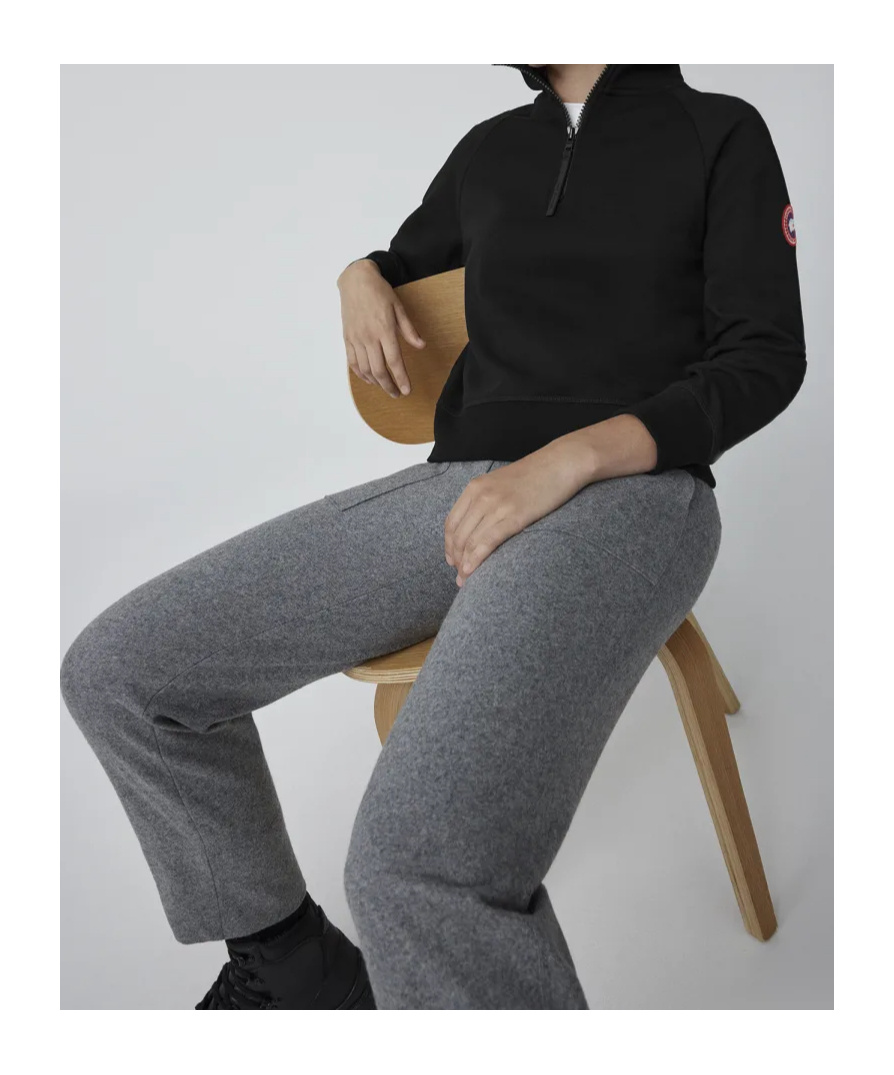 CANADA GOOSE HALF-ZIP SWEATSHIRT 