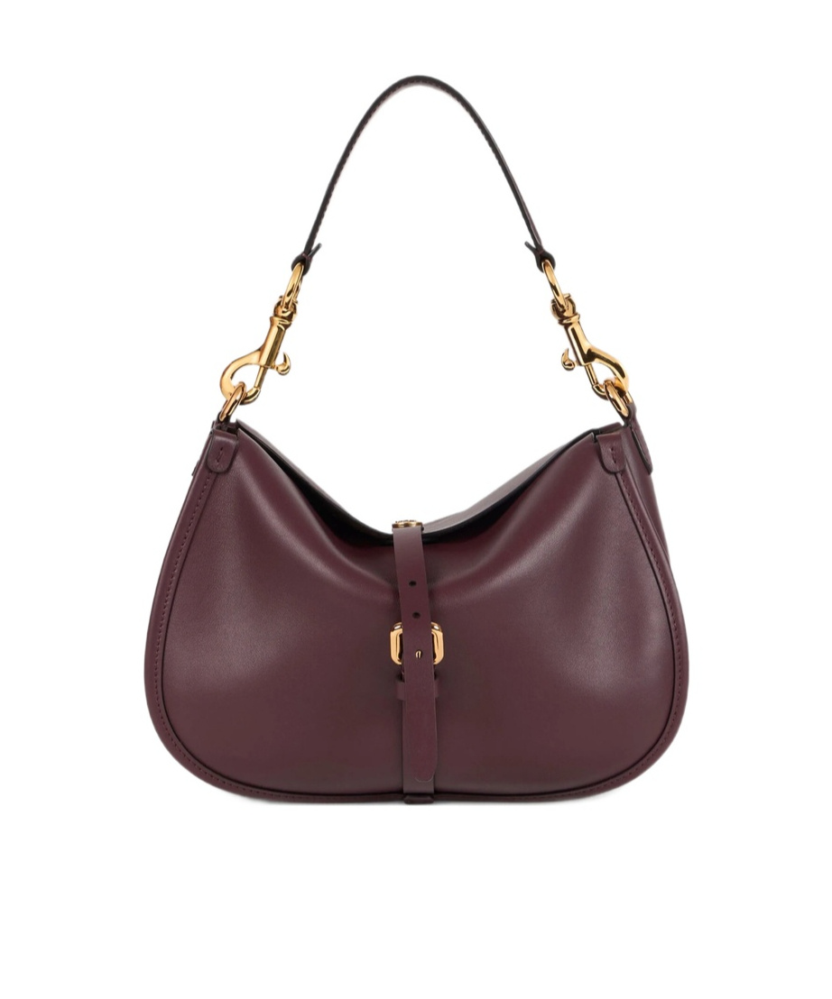 Etro Small Crossbody Bag With Adjustable Strap And Buckle Detail In Purple