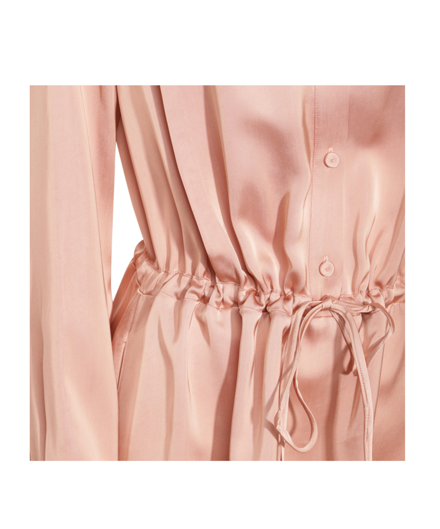 Fabiana Filippi Pink Viscose Maxi Dress In Nude