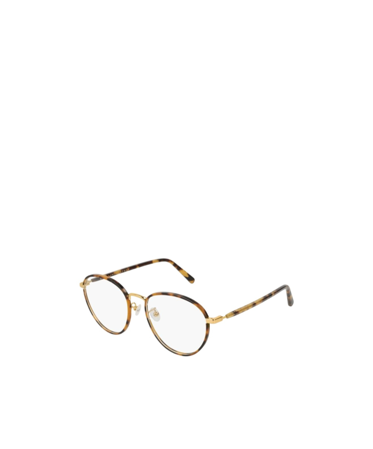 Stella Mccartney Geometrically Framed Flat Mirror In Nude