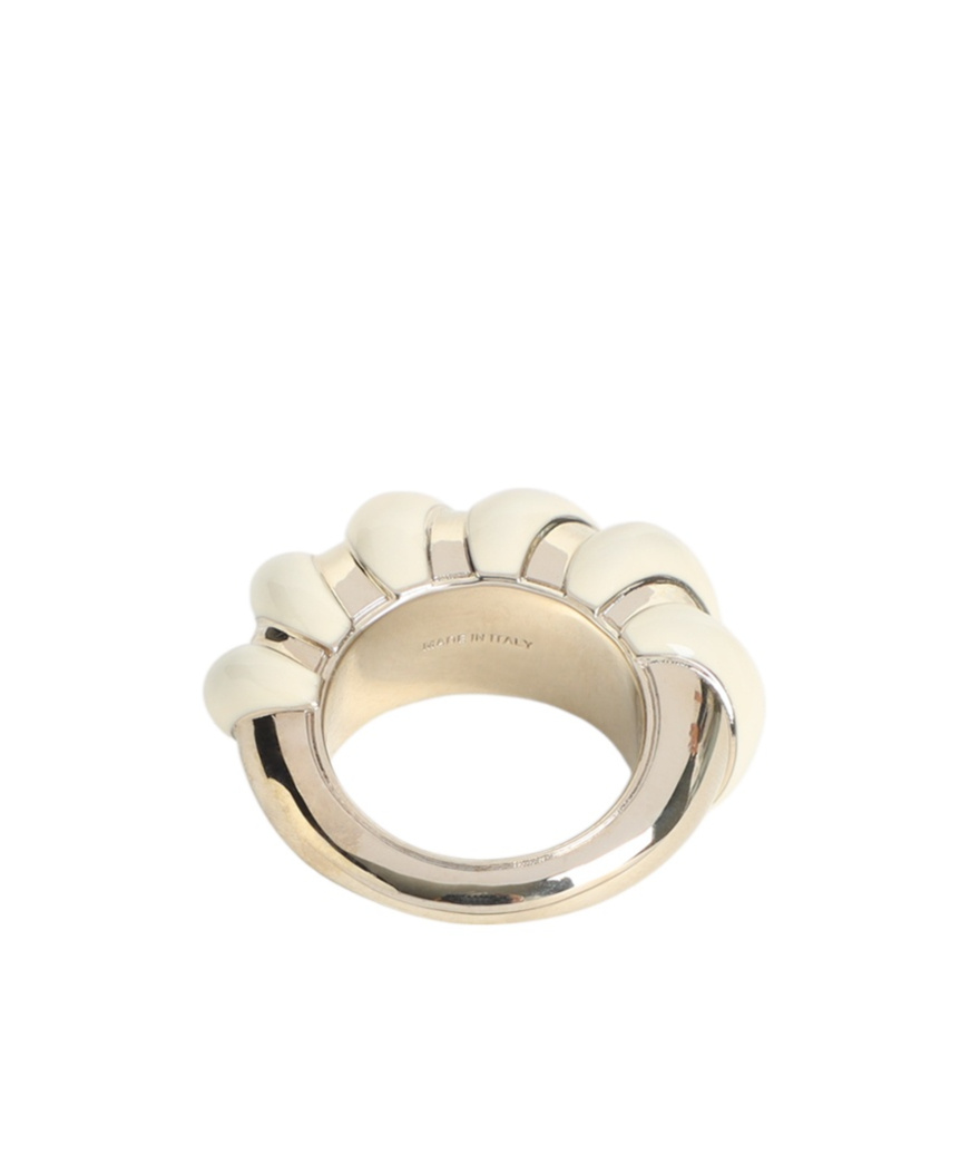 Lanvin Melodie Chunky Candy Ring In Metallic