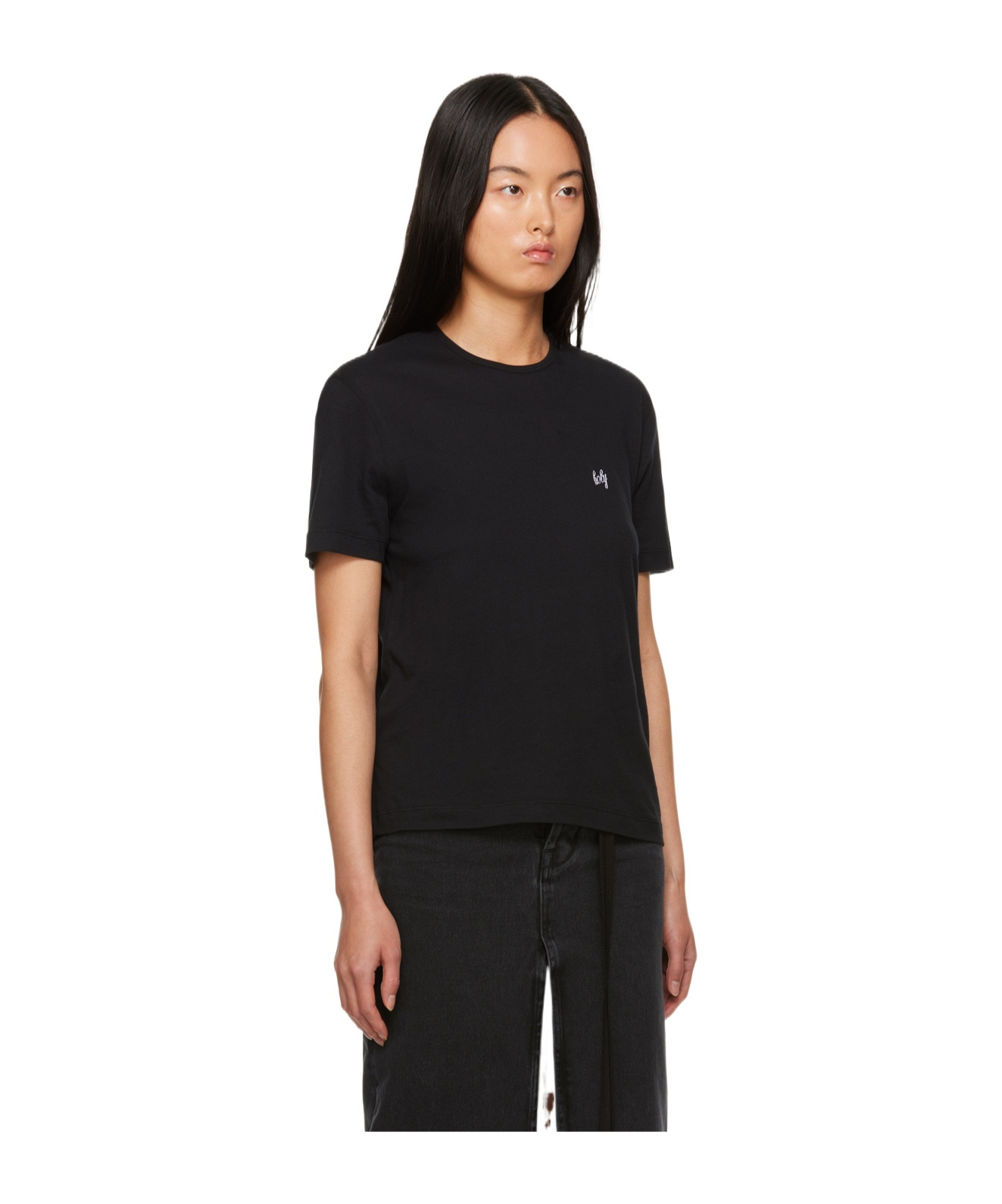 ANN DEMEULEMEESTER ITEM O-NECK SHORT-SLEEVED T-SHIRT