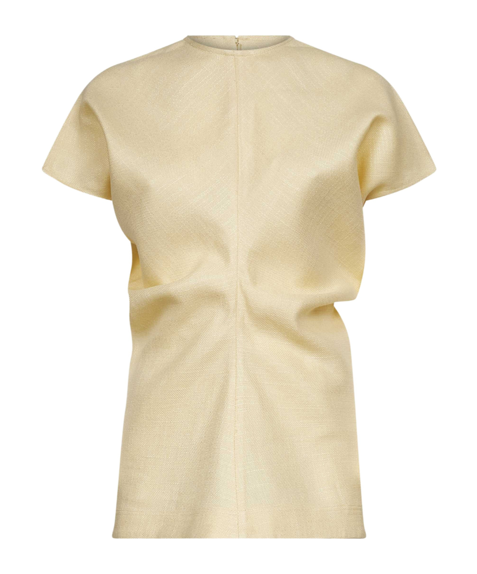 Totême Toteme Women Straw Basketweave Slouch Waist Top In Neutral