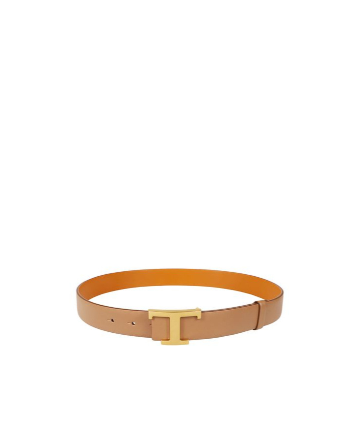 TOD'S TOD'S T-TIMELESS LOGO PLAQUE REVERSIBLE BELT