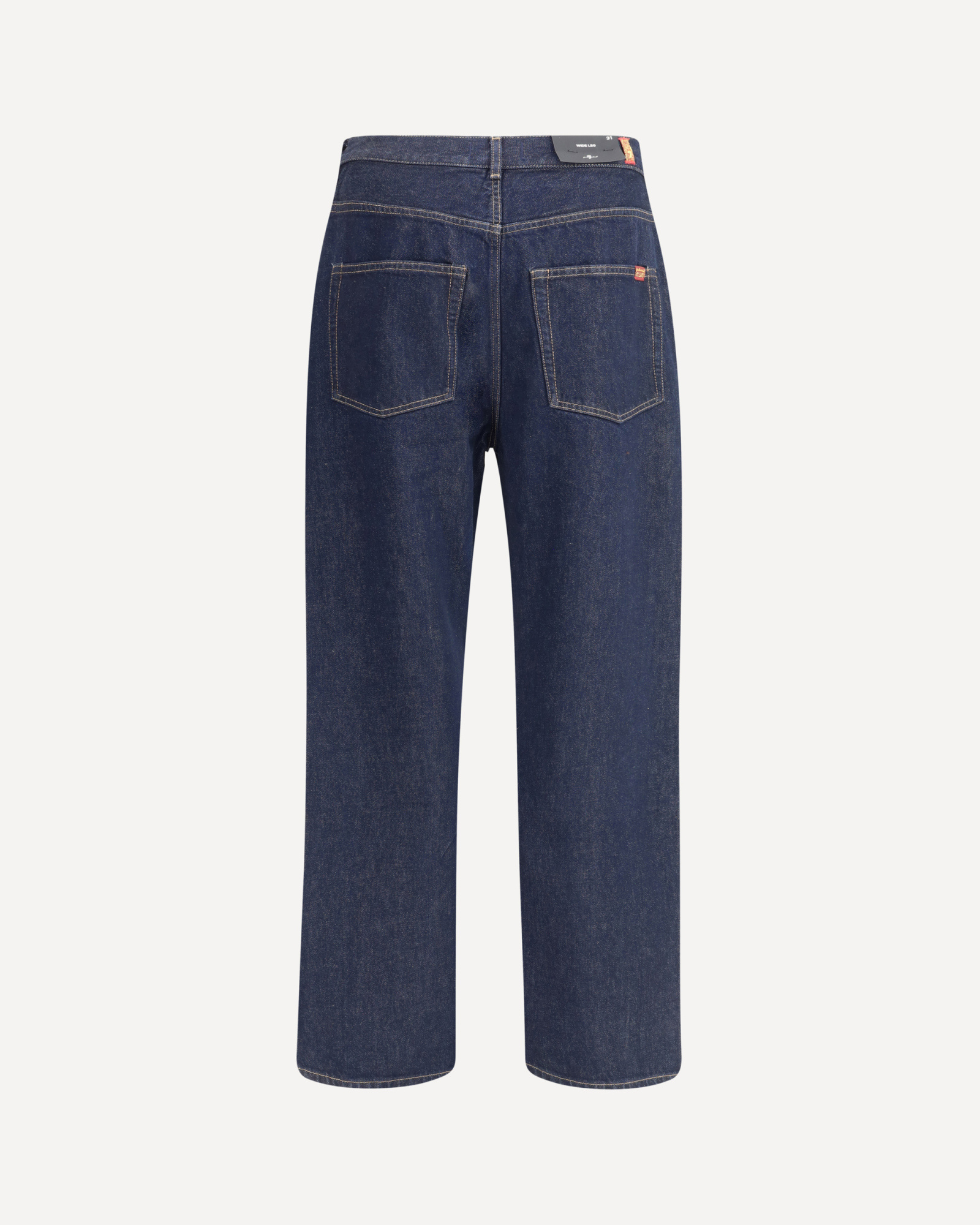 7 For All Mankind Twisted Wide-leg Jeans In Blue