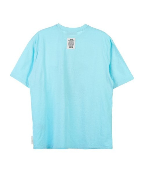 Msgm Item O-neck Short-sleeved T-shirt In Blue