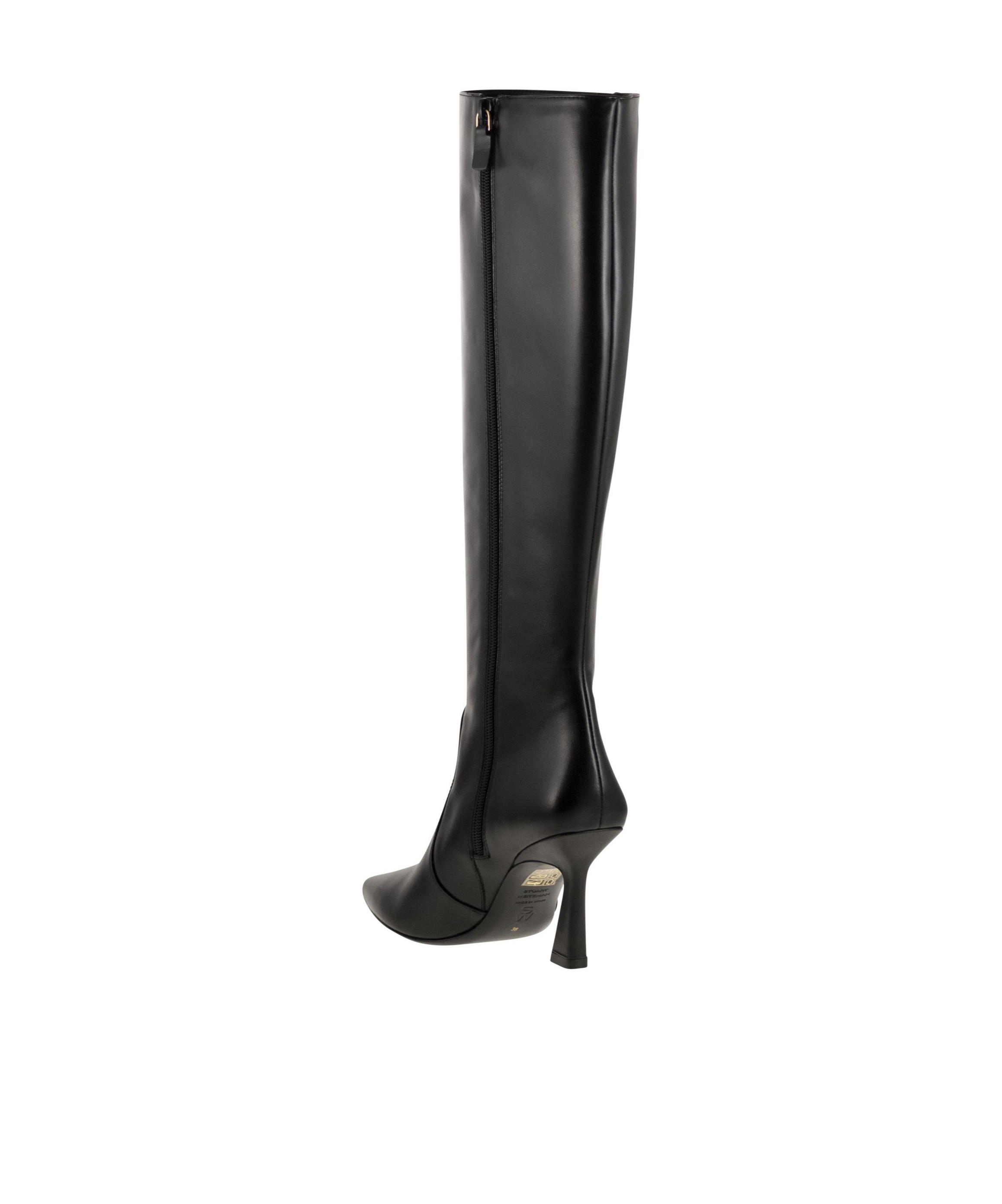Stuart Weitzman Vinnie - Leather Boots In Black