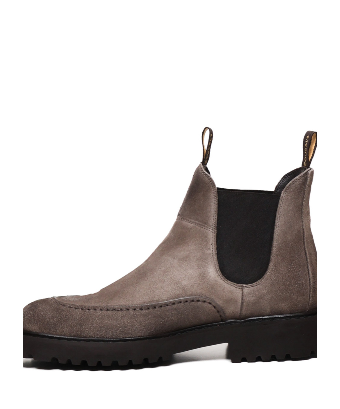 Doucal's Man Ankle Boots Khaki Size 13 Leather In Black