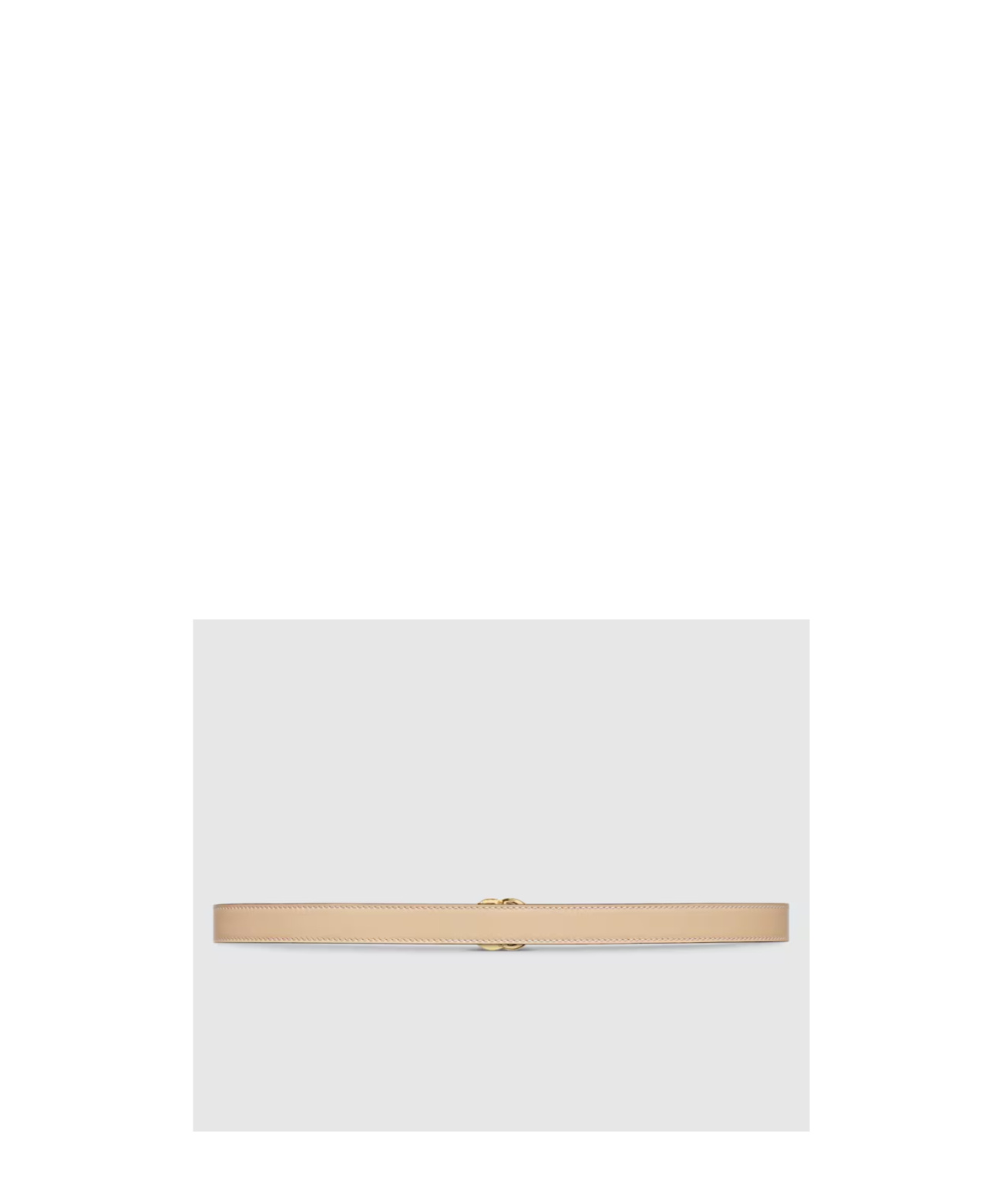 Gucci Gg Marmont Double-sided Narrow Belt In Brown