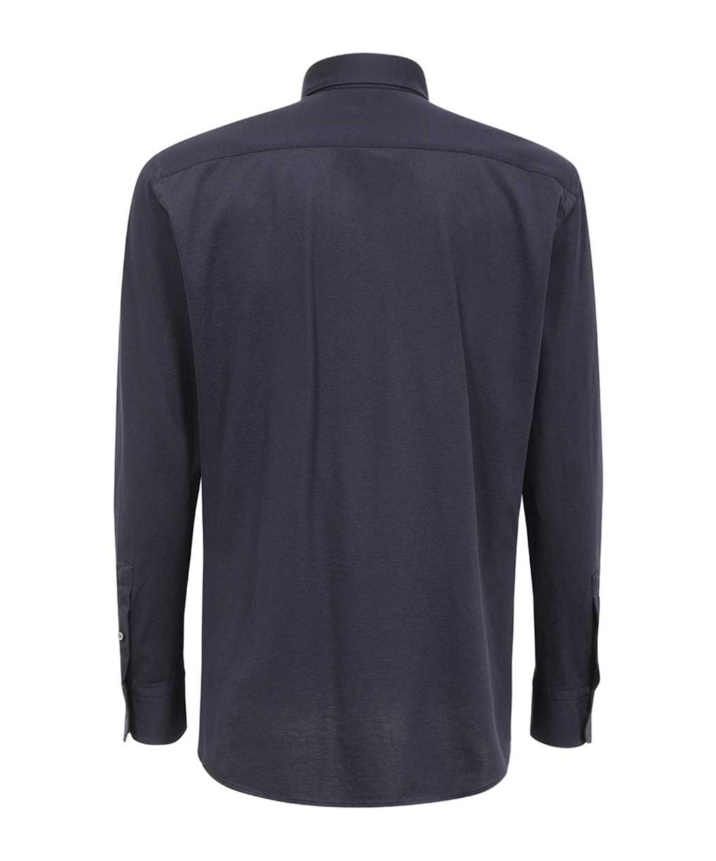 Shop Zegna Long-sleeved Shirt In Black