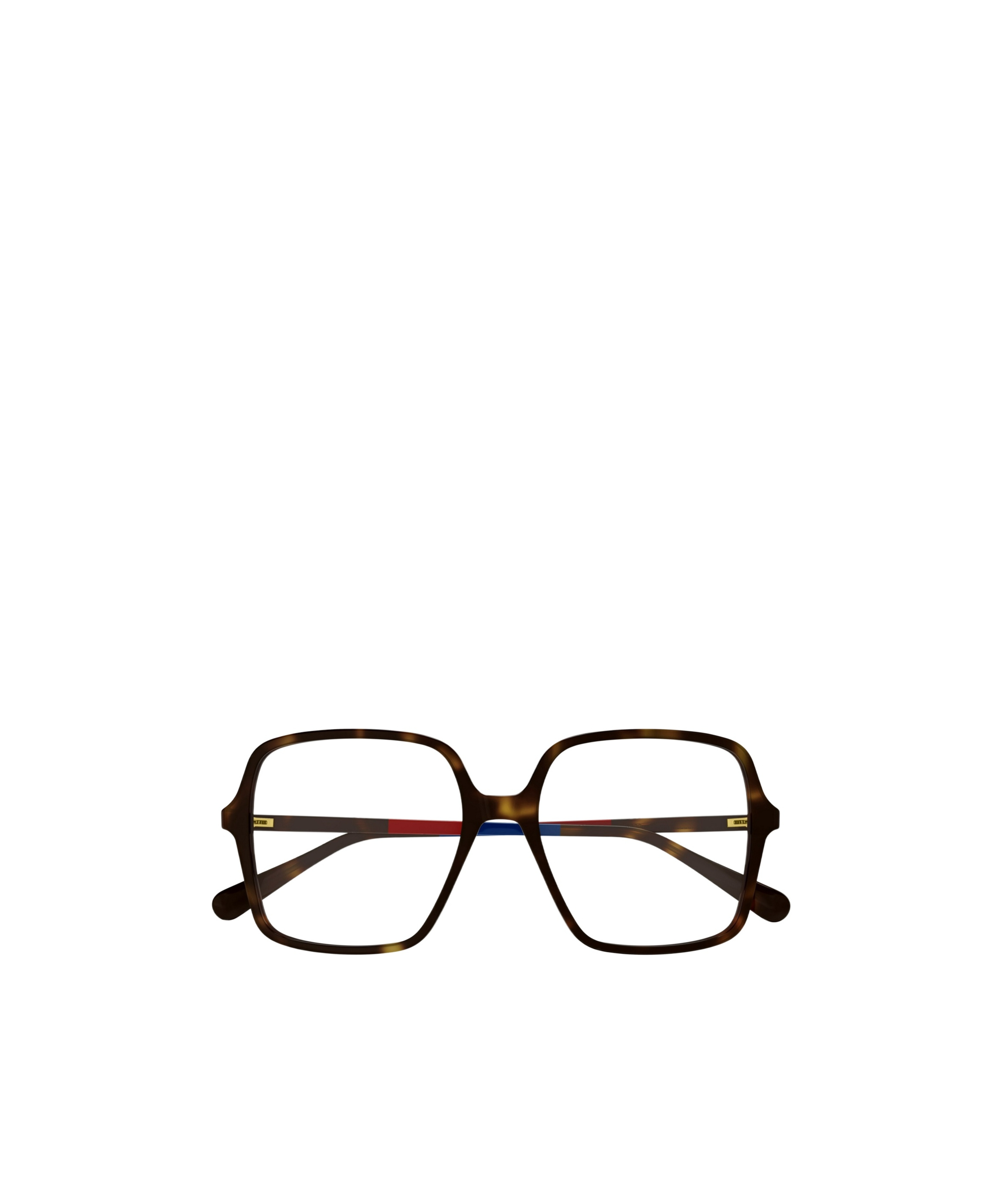 Shop Gucci Square-frame Glasses In Black