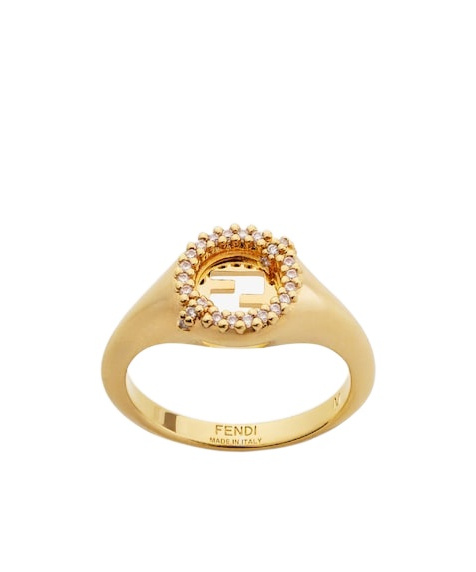 Fendi Gold-colored Ring In Gold