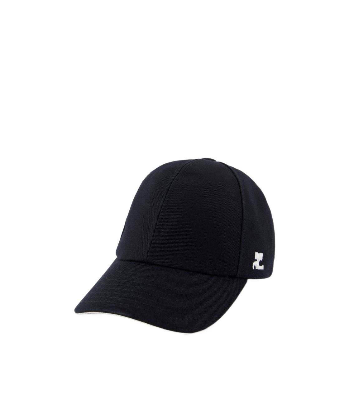 Courrèges Ac Cotton Cap In Black