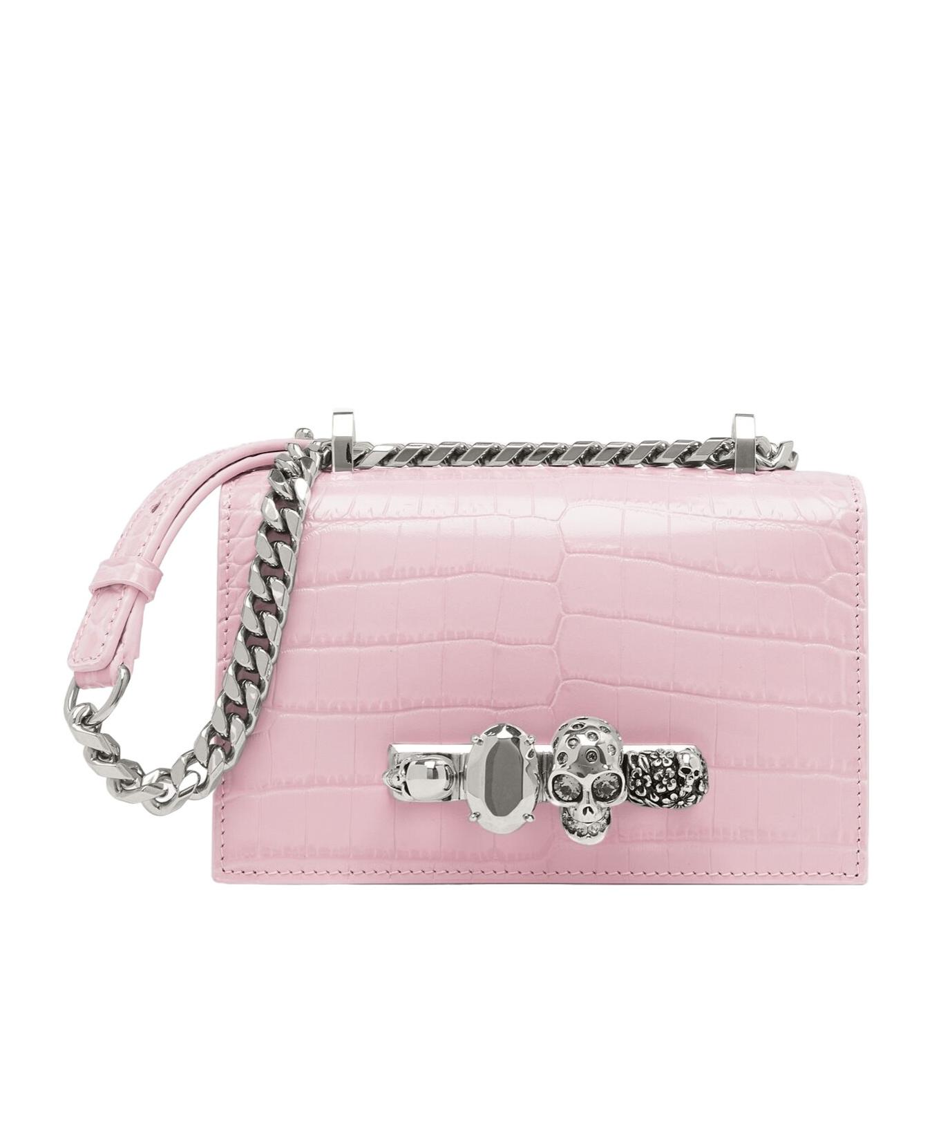 Alexander Mcqueen Jewelled Satchel Mini Shoulder Bag