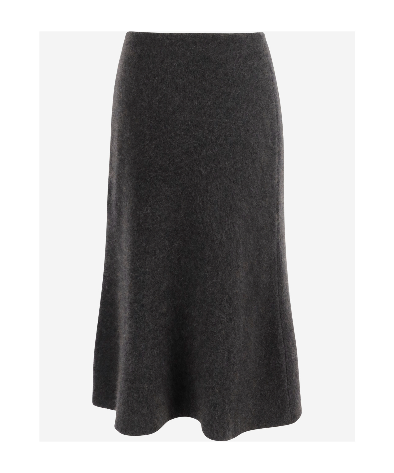 The Row Cashmere Skirt In Black