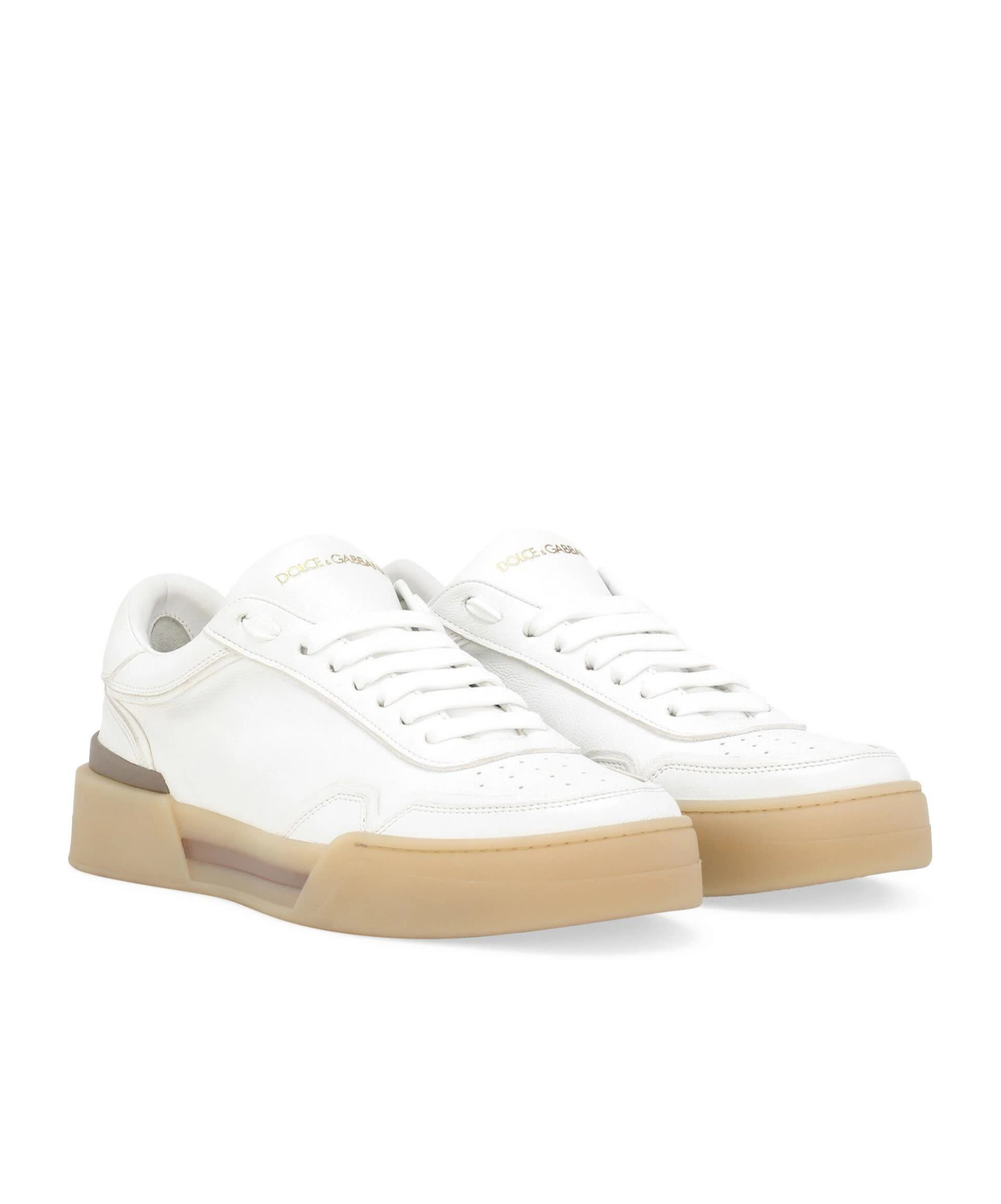 Dolce & Gabbana Dolce&gabbana Men New Roma Sc Sneakers In White