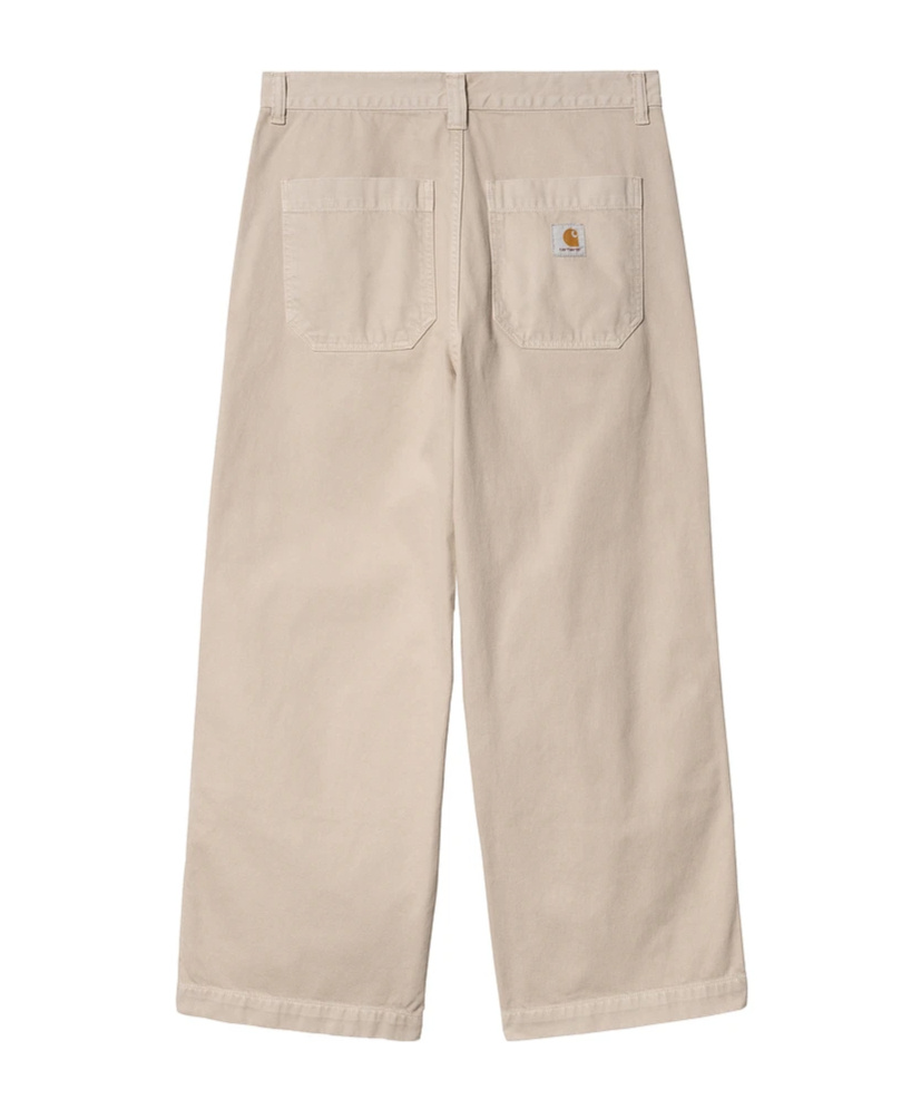 Carhartt Garrison Twill Straight Trousers In Nude