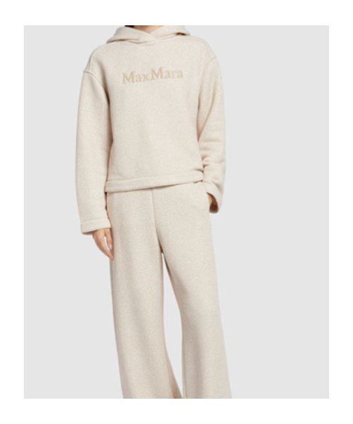 Max Mara Logo Hooded Hooded Hoodie