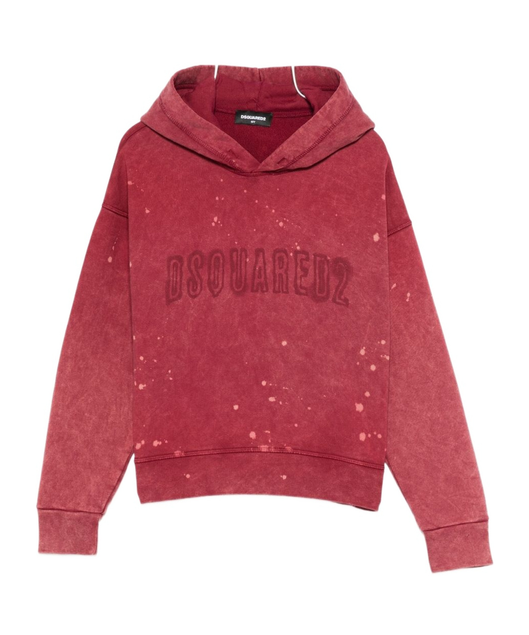Dsquared2 Logo-motif Hoodie In Red