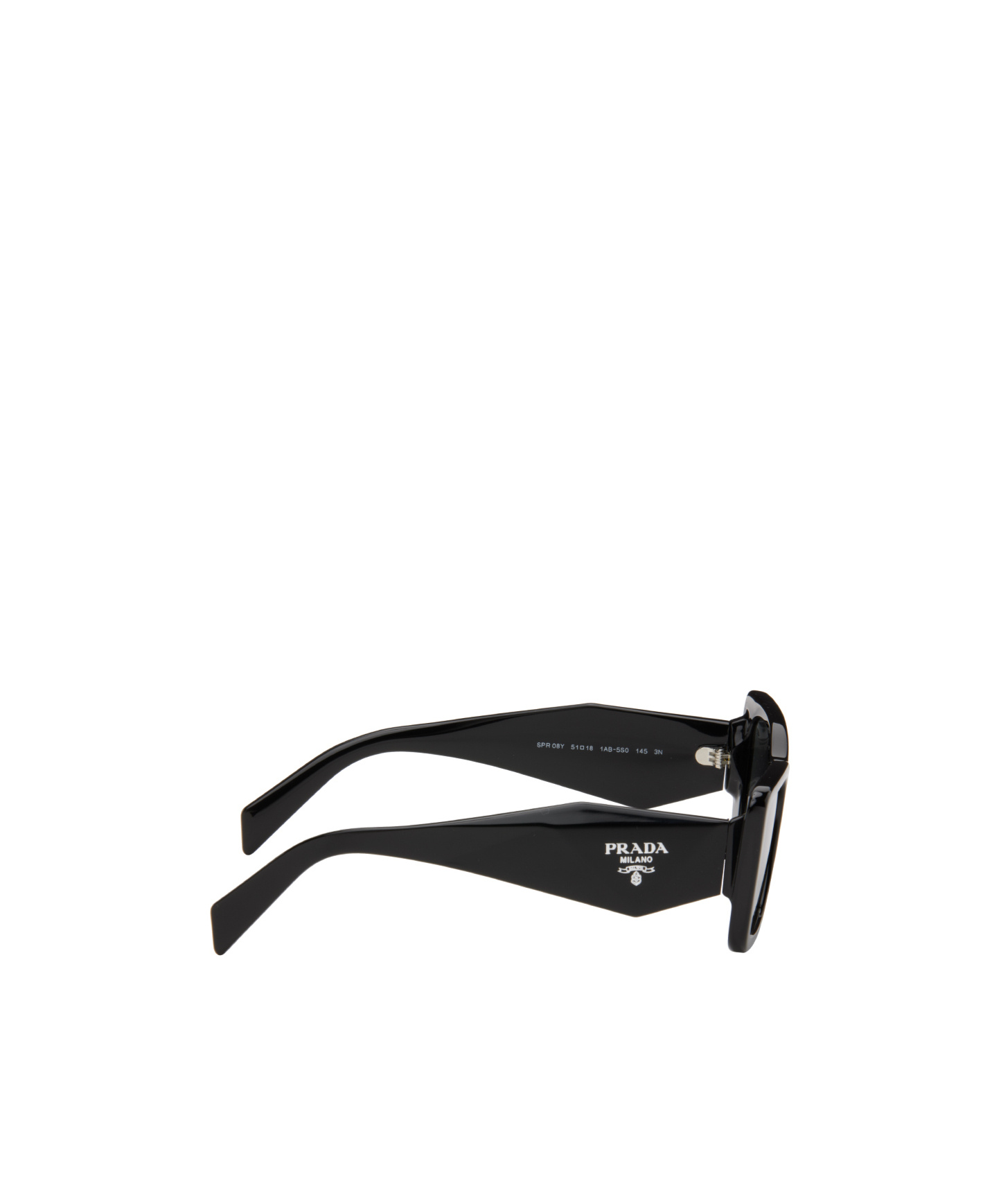 Prada Cat's Eye Frame Sunglasses In Black