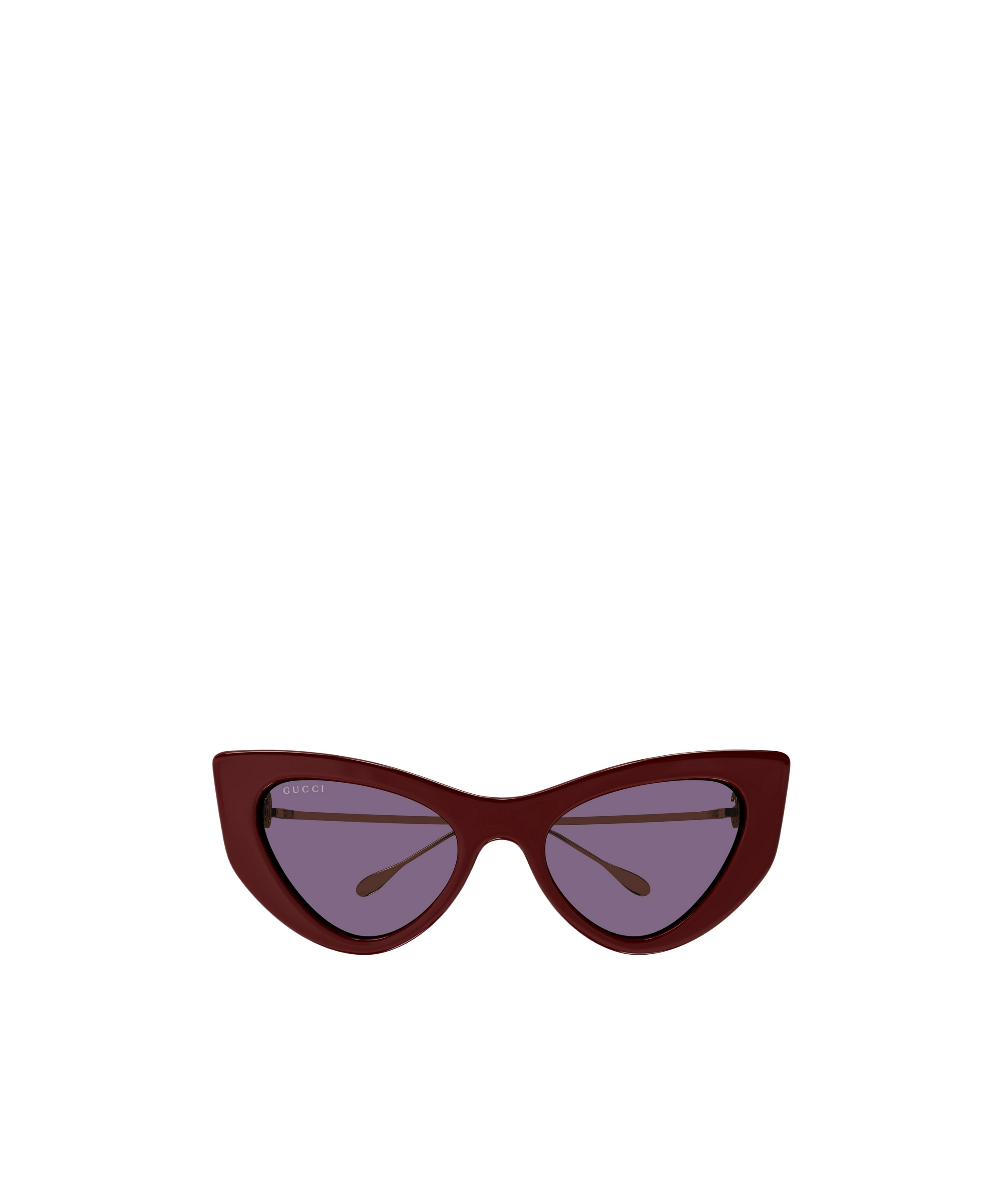 Gucci Double G Cat-eye Sunglasses In Purple