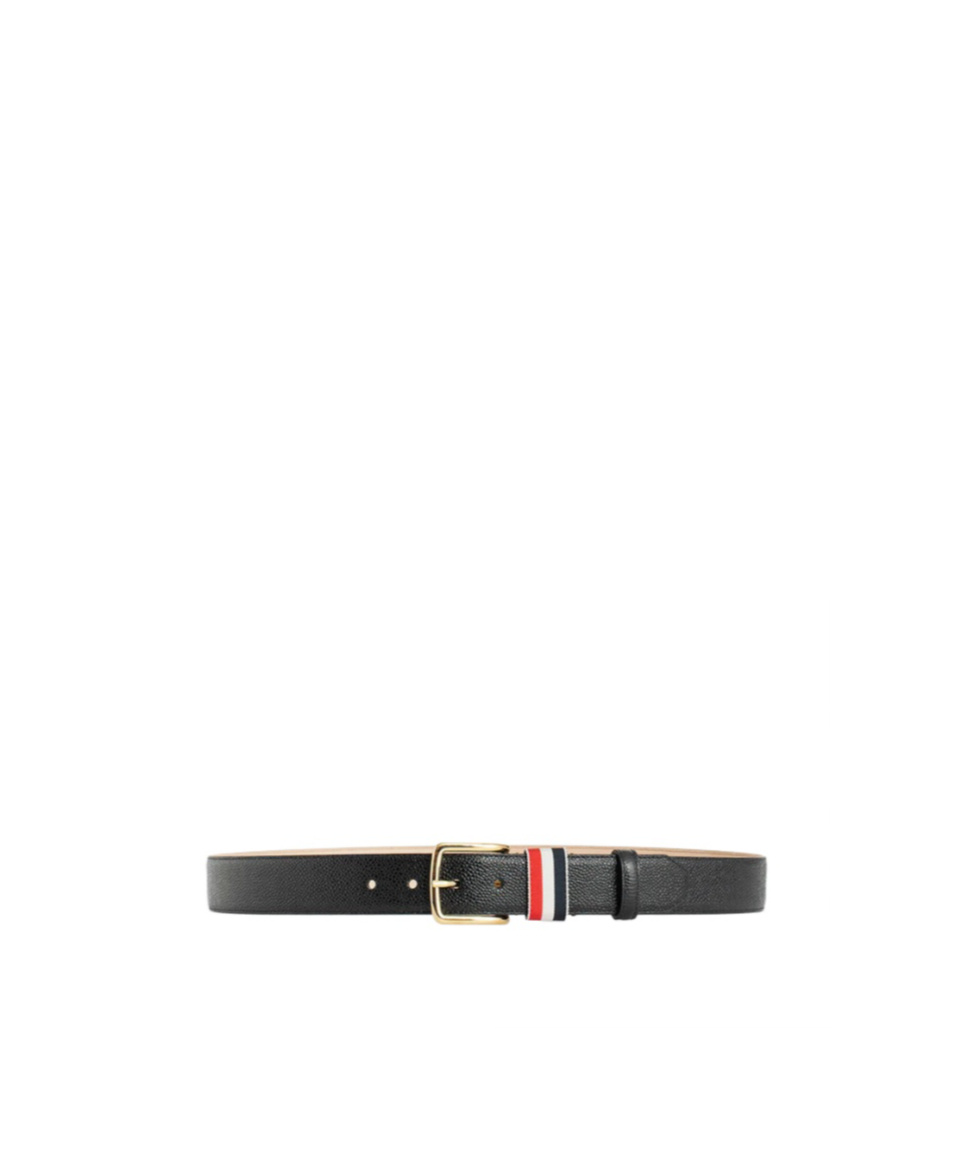 Thom Browne Pebble Belt In Black