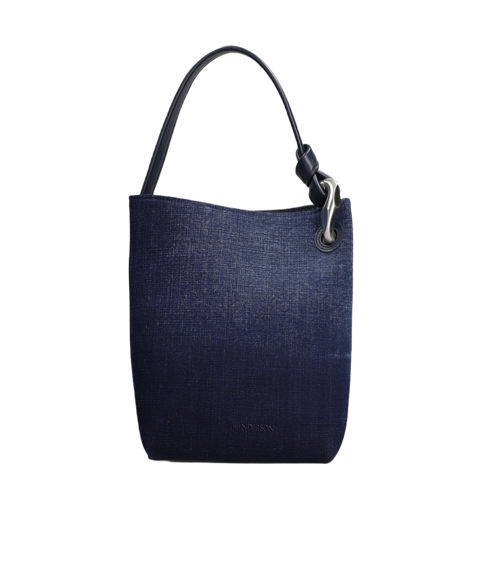 Jw Anderson Jwa Corner Bucket Bag In Black