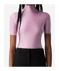Coperni High Neck Fitted Top In Multicolor