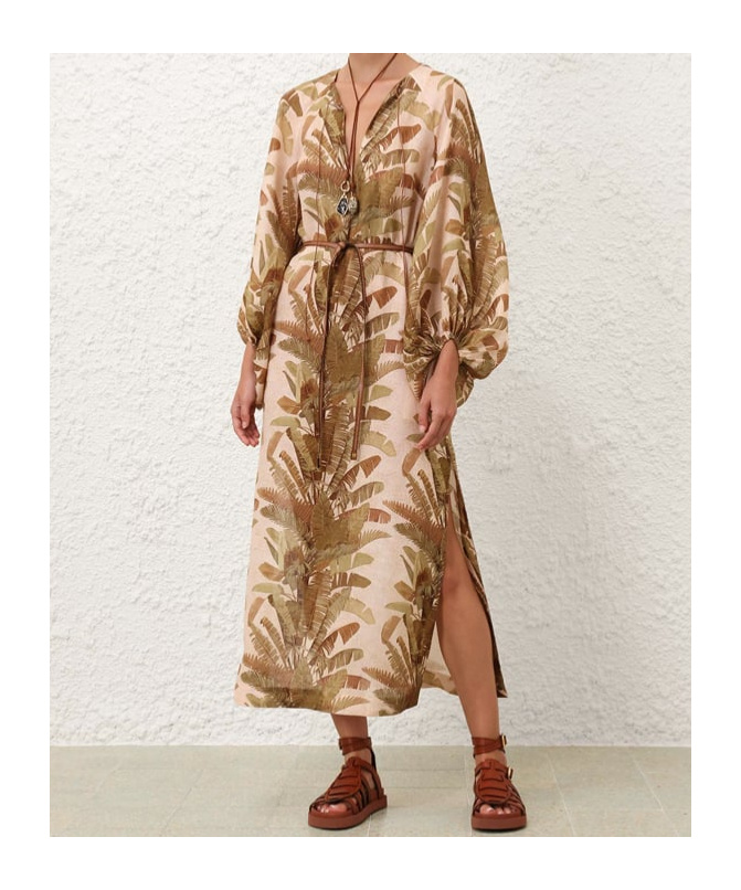 Shop Zimmermann Ascension Midi Dress