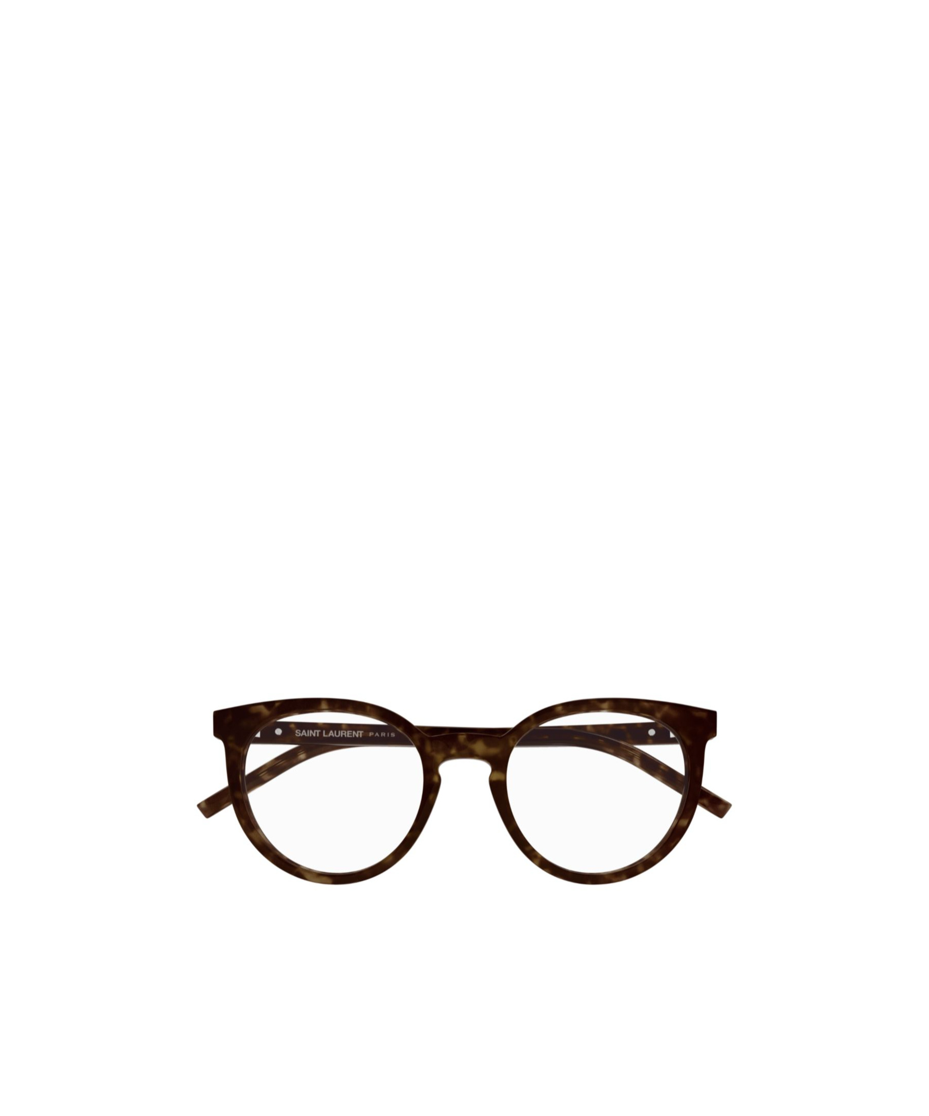 Saint Laurent Cat-eye Glasses In Brown