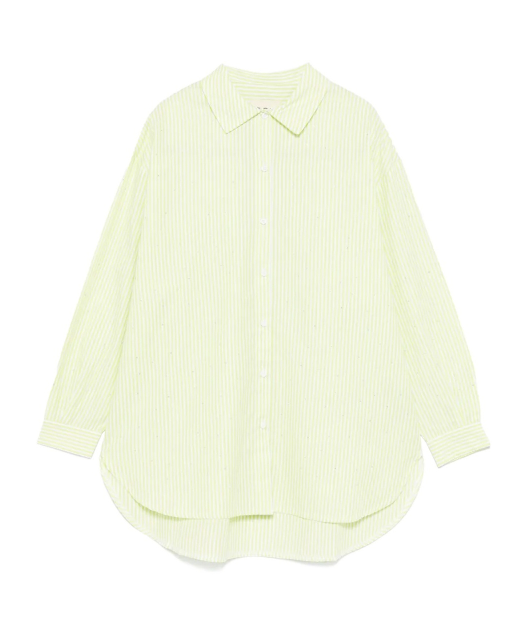 Douuod Pinstripe Shirt In White