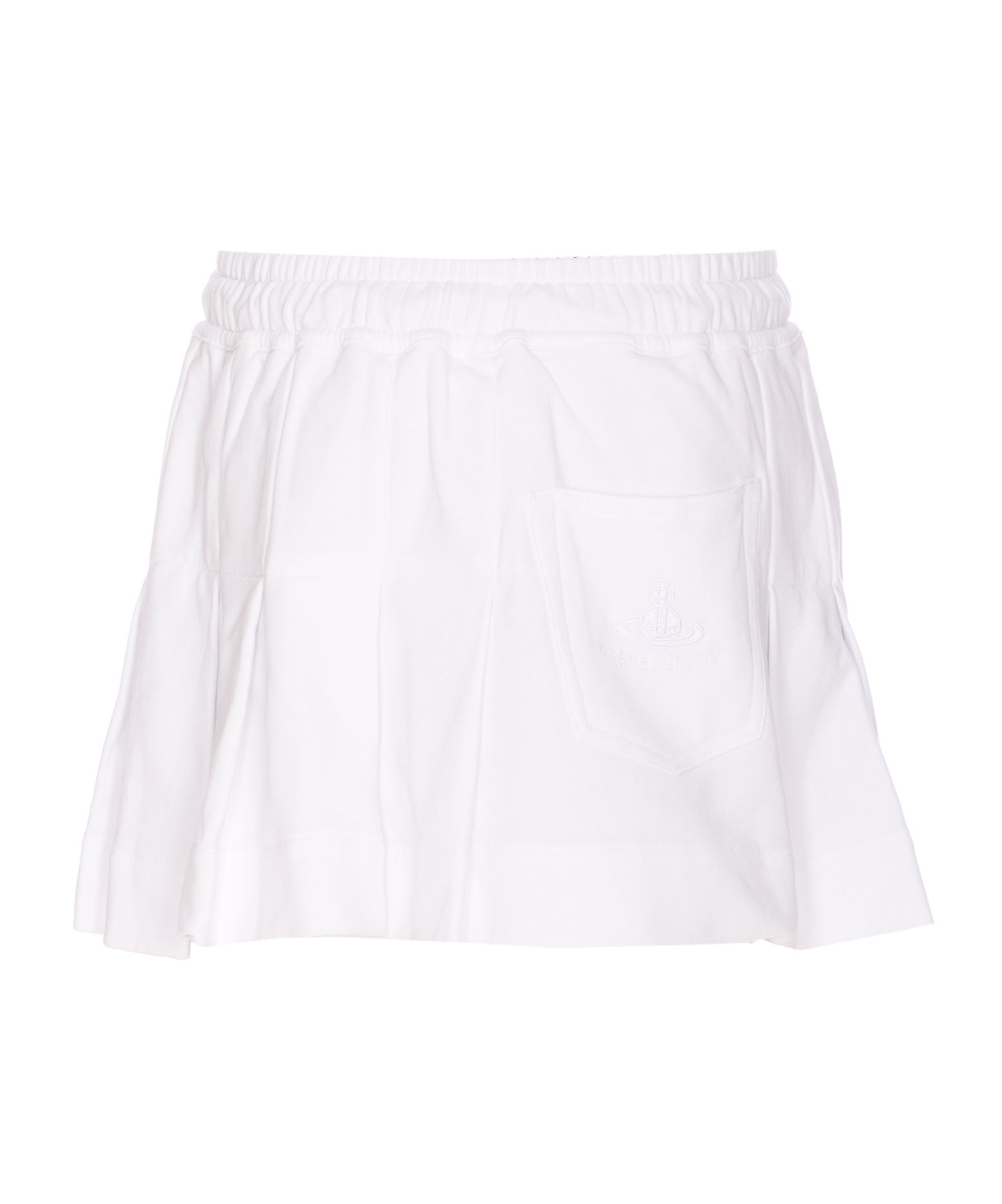 Vivienne Westwood Cheerleader Skirt In White