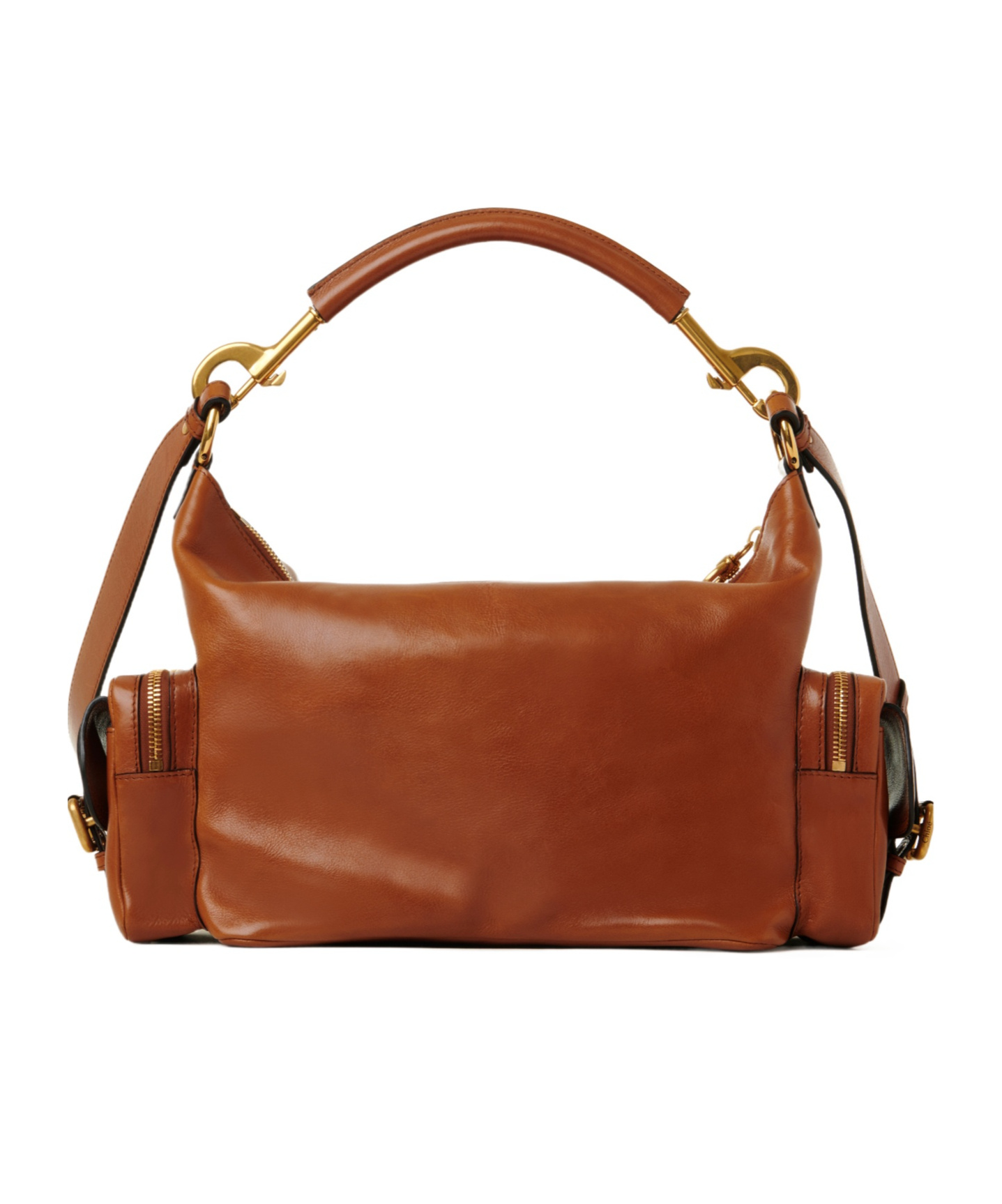 Shop Chloé Medium Camera Crossbody Bag In Brown