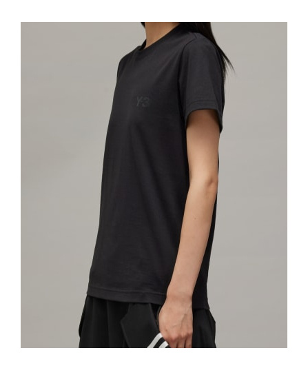 Y-3 M Reg Ss Tee In Black