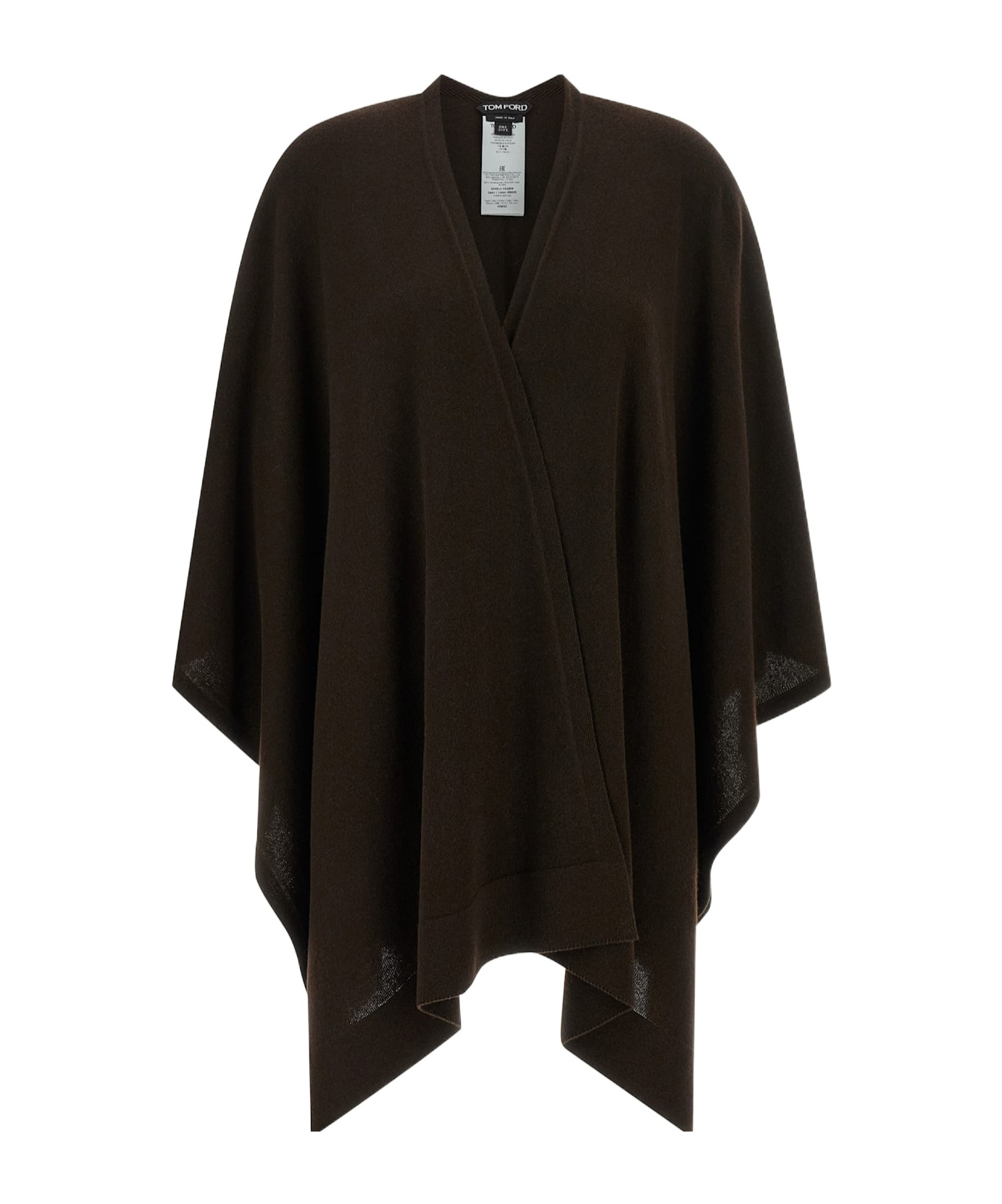 Tom Ford Cashmere Poncho Capes Brown In Black