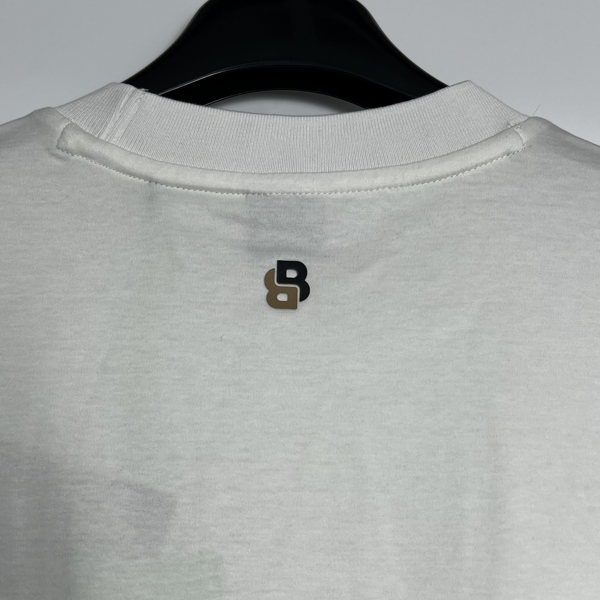 Hugo Boss Boss Tennis Ball Graphics T-shirt In White