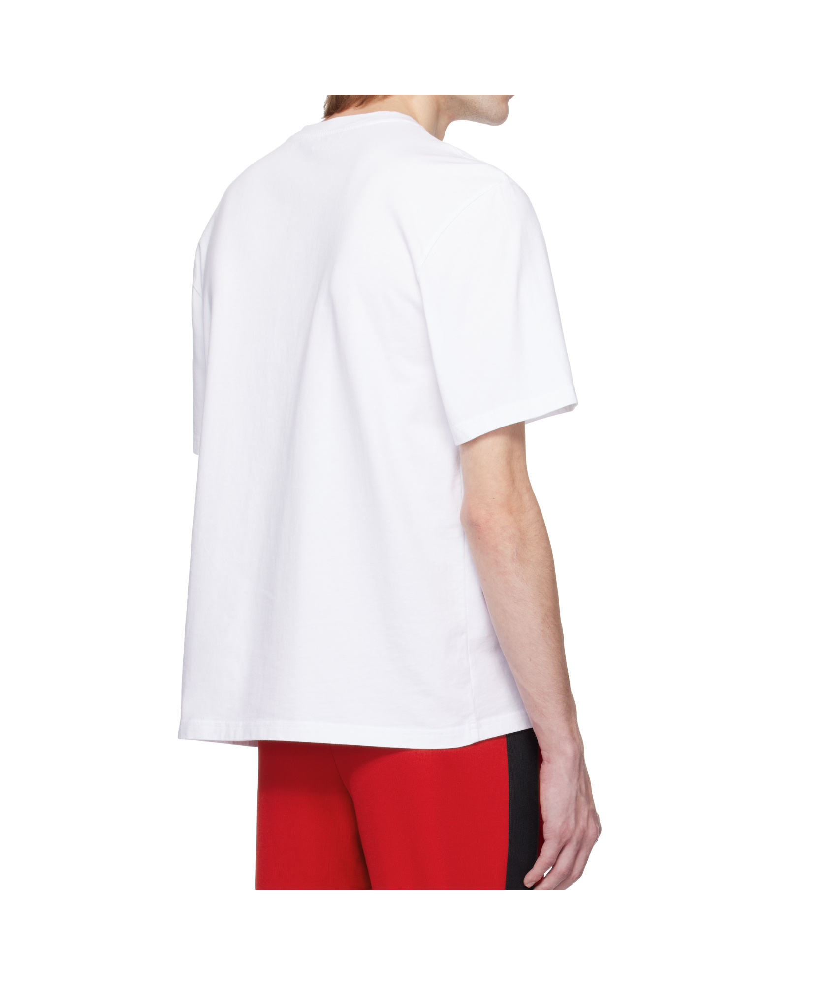 Martine Rose T-shirt Mit Logo-print In White