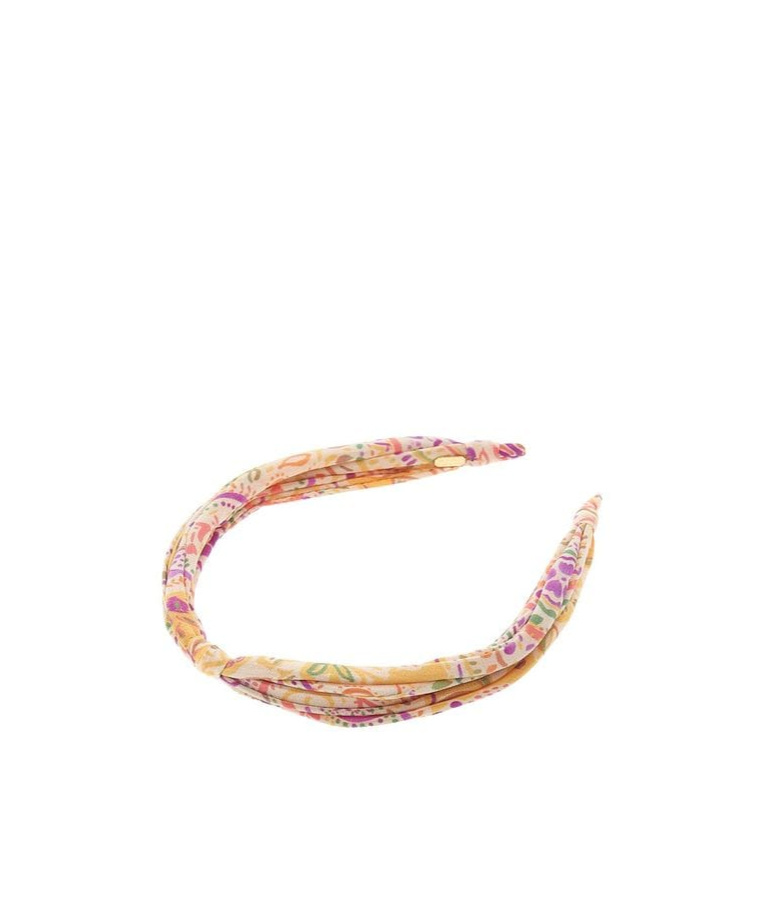 Etro Pattern Hair Band In Yellow