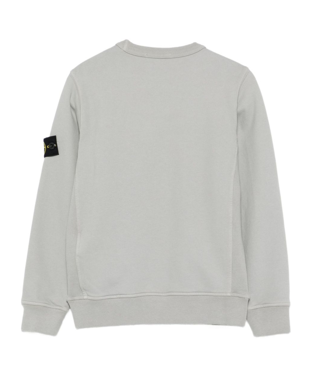 Stone Island Compass-badge Sweatshirt In Gray