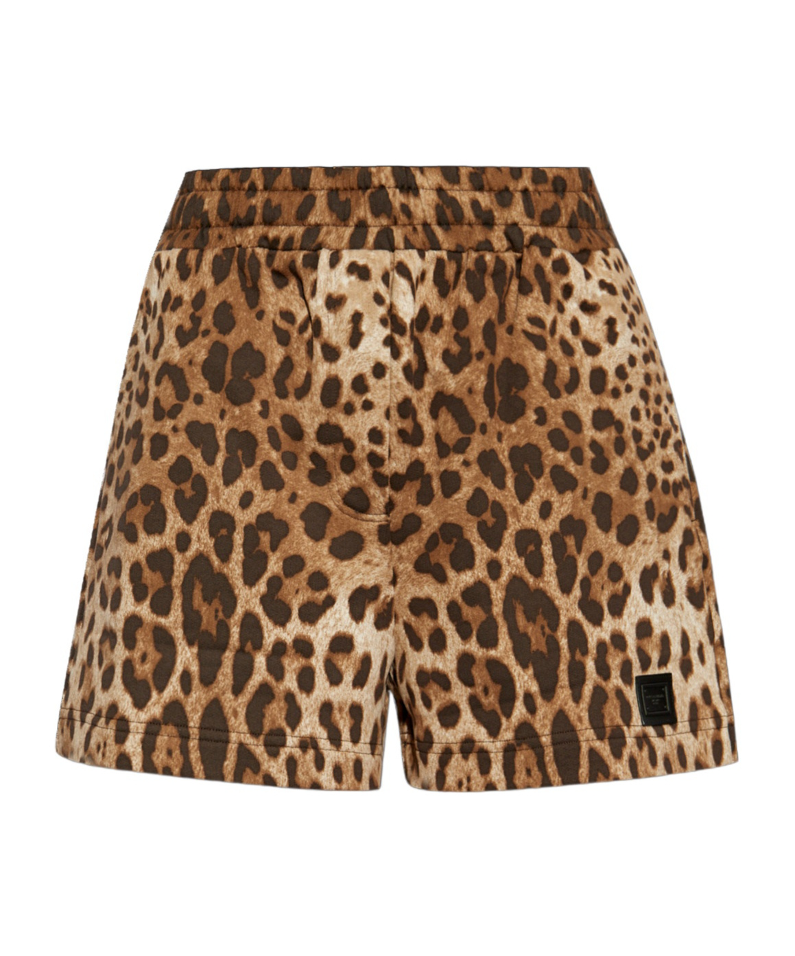 Dolce & Gabbana Pattern Shorts In Brown