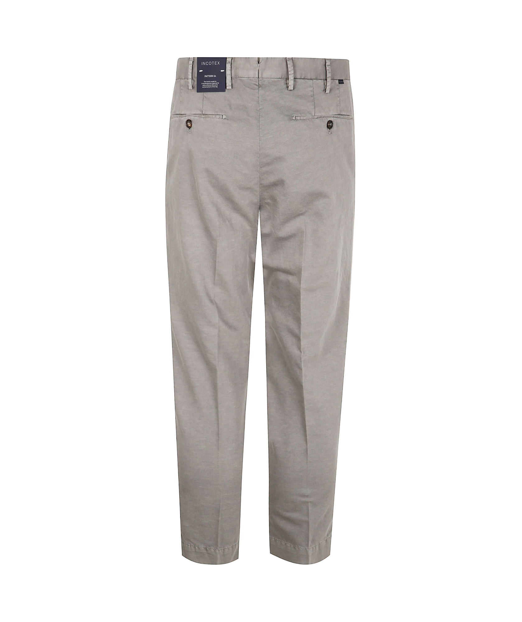 Incotex Belt Loops Slacks In Gray